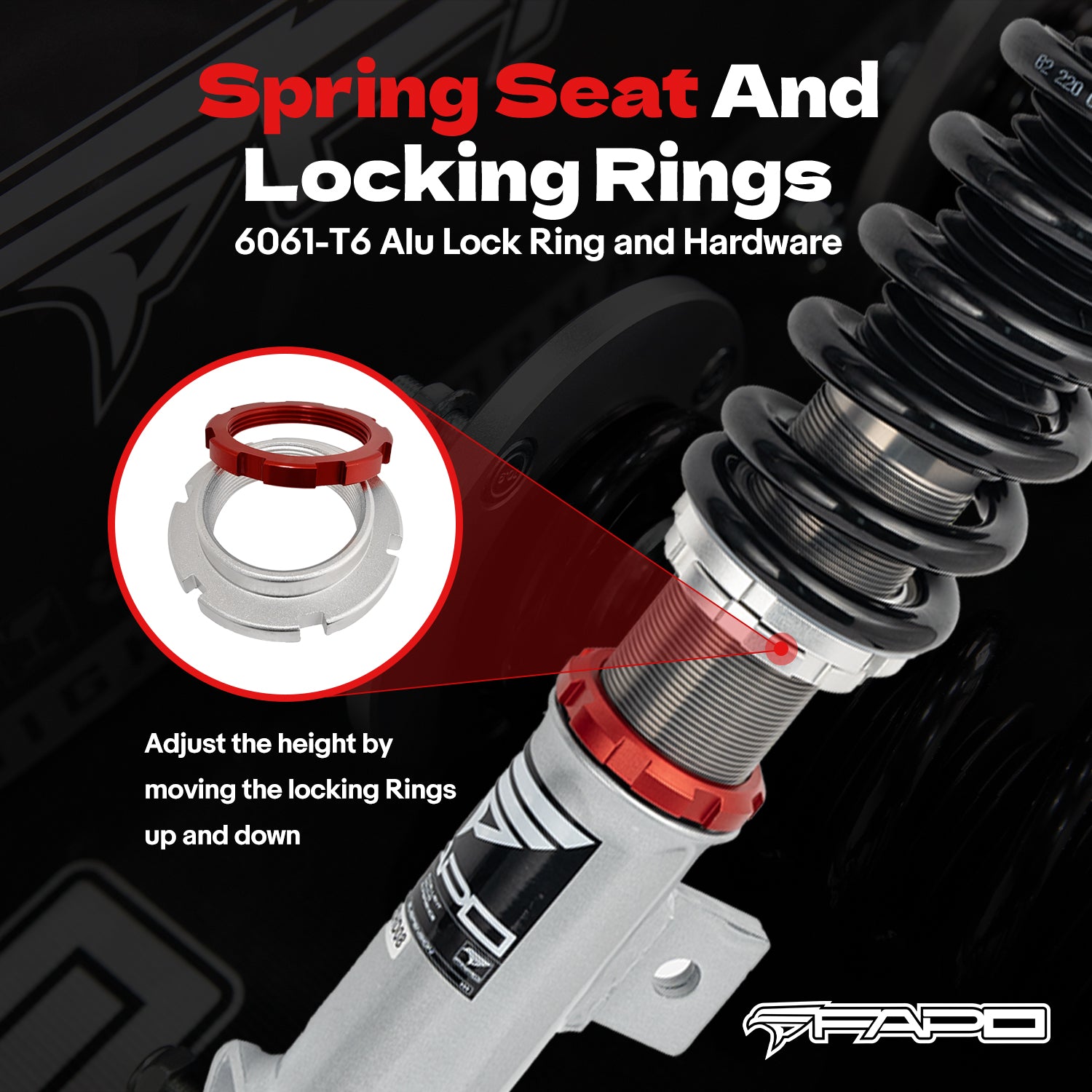 32-Level Damping Coilover for Chrysler 300C Lx 2WD 2005-2010 PF069230