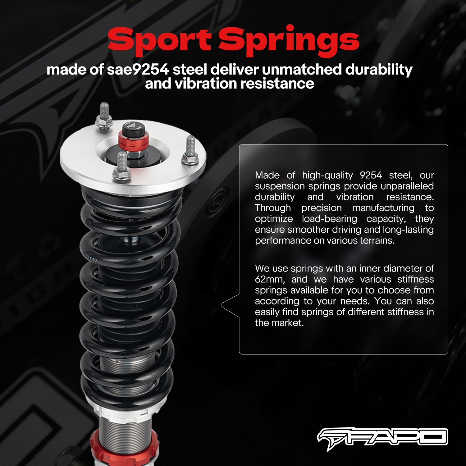 32-Level Damping Coilover for Chrysler 300C Lx 2WD 2005-2010 PF069230