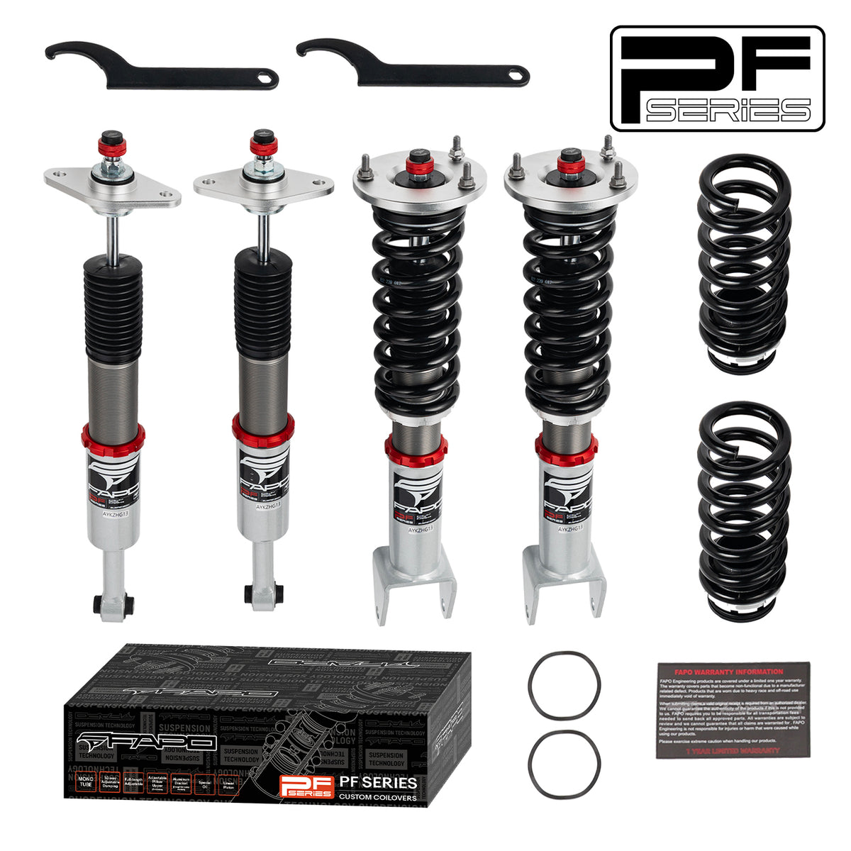32-Level Damping Coilover For Chrysler 300C LX 2WD 2011-2023 PF069330