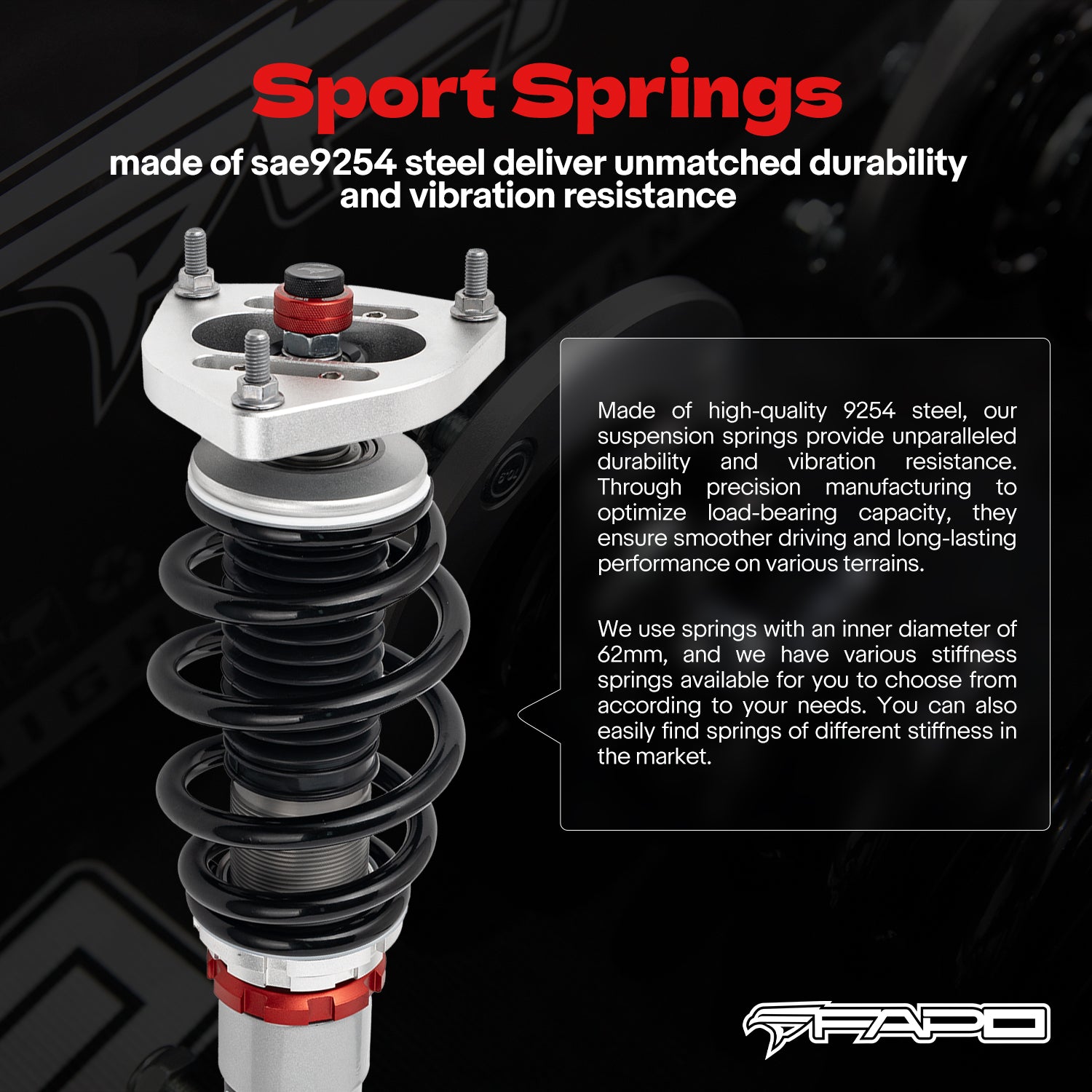 32-Level Damping Coilover for 1995-1999 Nissan Maxima & Infiniti I30 A32 Platform PF021230