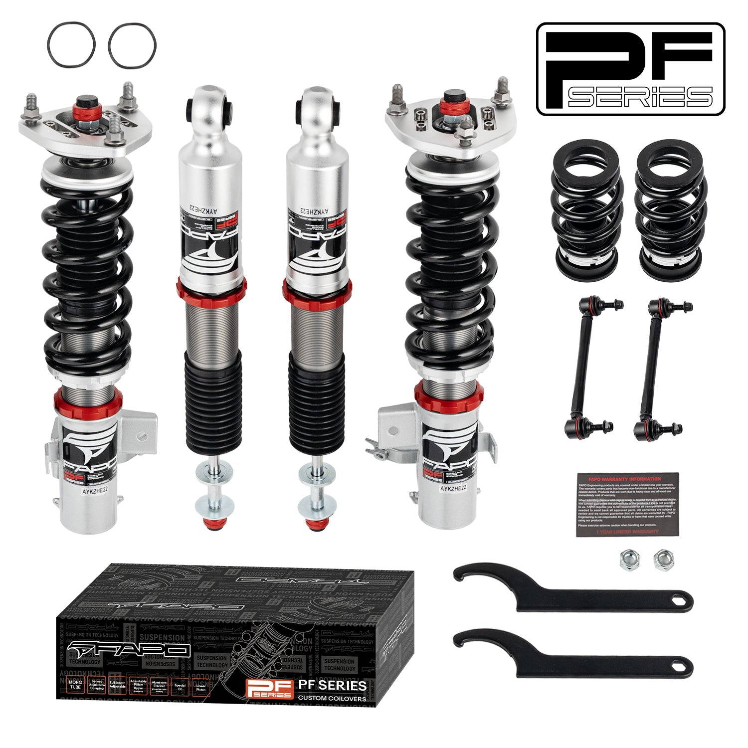 Coilover for Honda Civic non-SI 9th Gen FG/FB 2012-2015 & Acura ILX DE1 2013-2015 PF102530