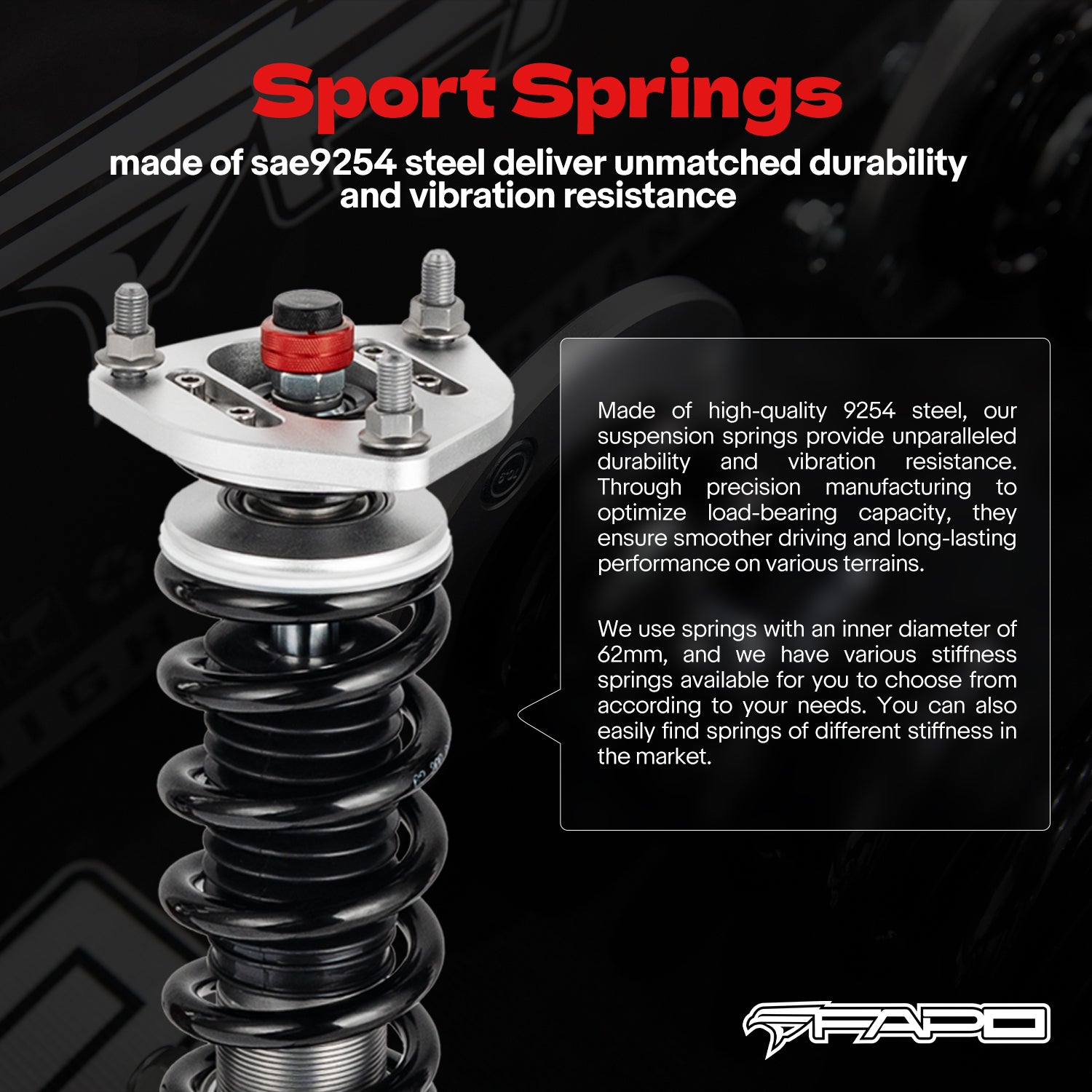 32-Level Damping Coilover for Honda Civic non-SI 9th Gen FG/FB 2012-2015 & Acura ILX DE1 2013-2015 PF102530