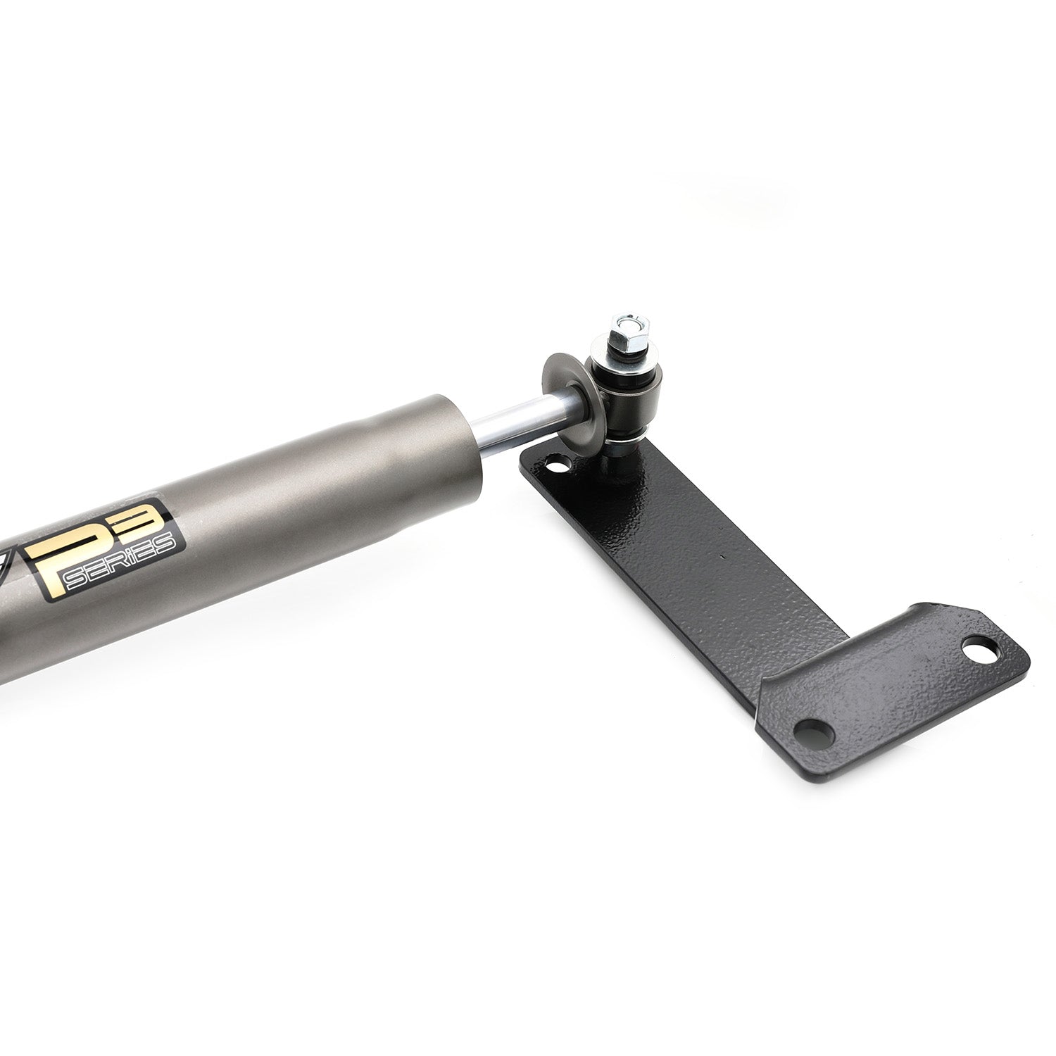 Dual Steering Stabilizer Kit Compatible with Ford F-250 F-350 Super Duty 4WD 1999-2004, 2.0" Twin-tube PJ067510