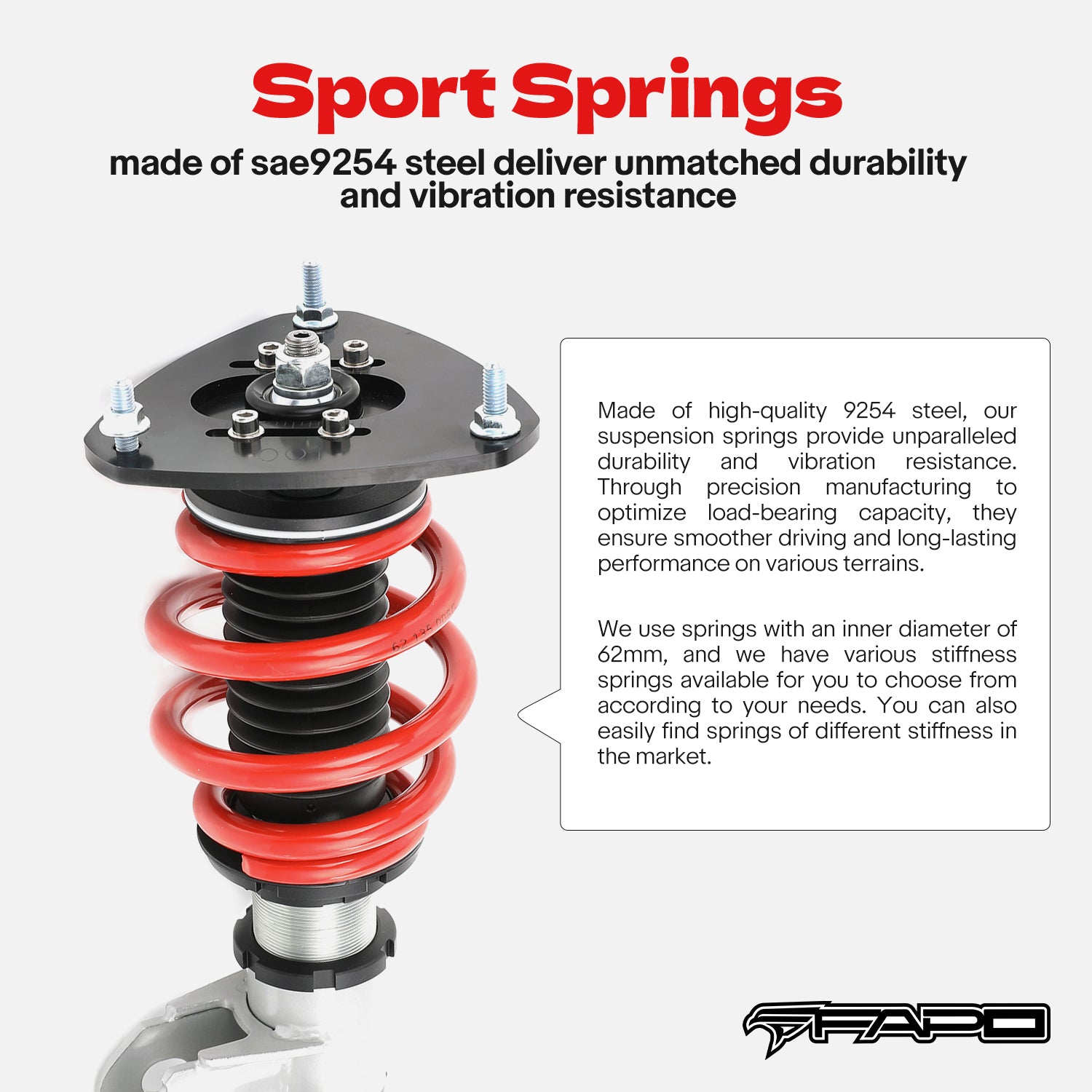 Coilover for Toyota 86/GT86/FT86 2012-2025 / Subaru BRZ 2012-2025 PS000410