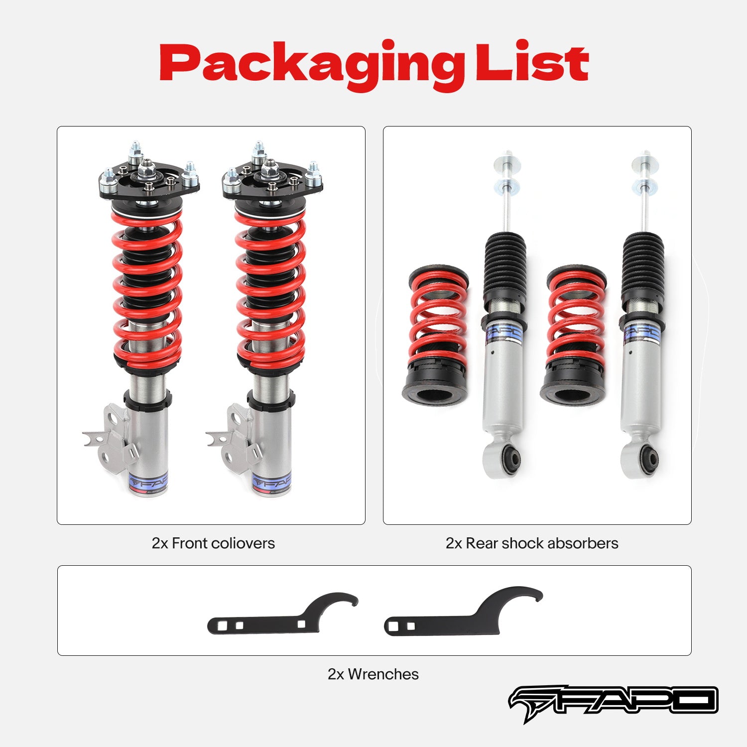 Coilover for Honda Civic 8th Gen 2006-2011 FD/FA Acura CSX PS002010