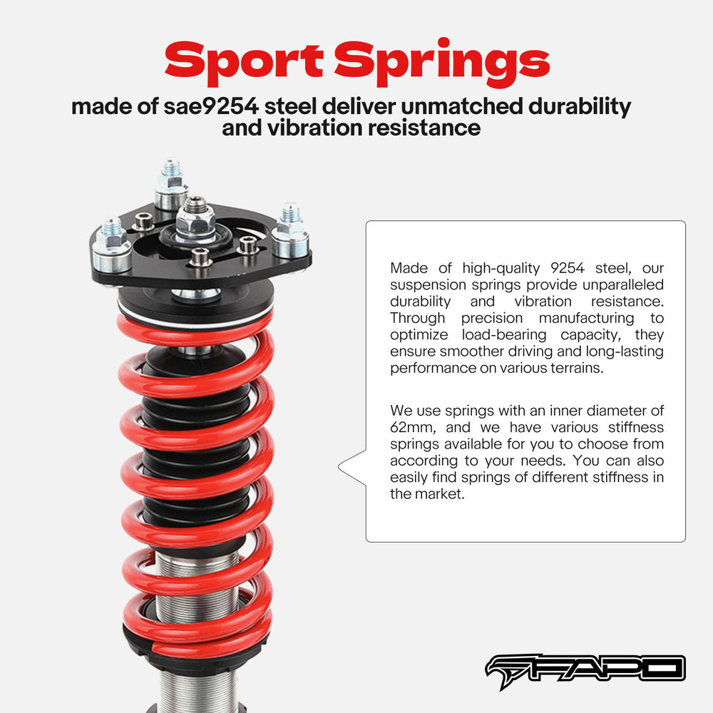 Coilover for BMW F20/F21/2WD/AWD (5 bolts) F22/F23 2014-2021 PS086510