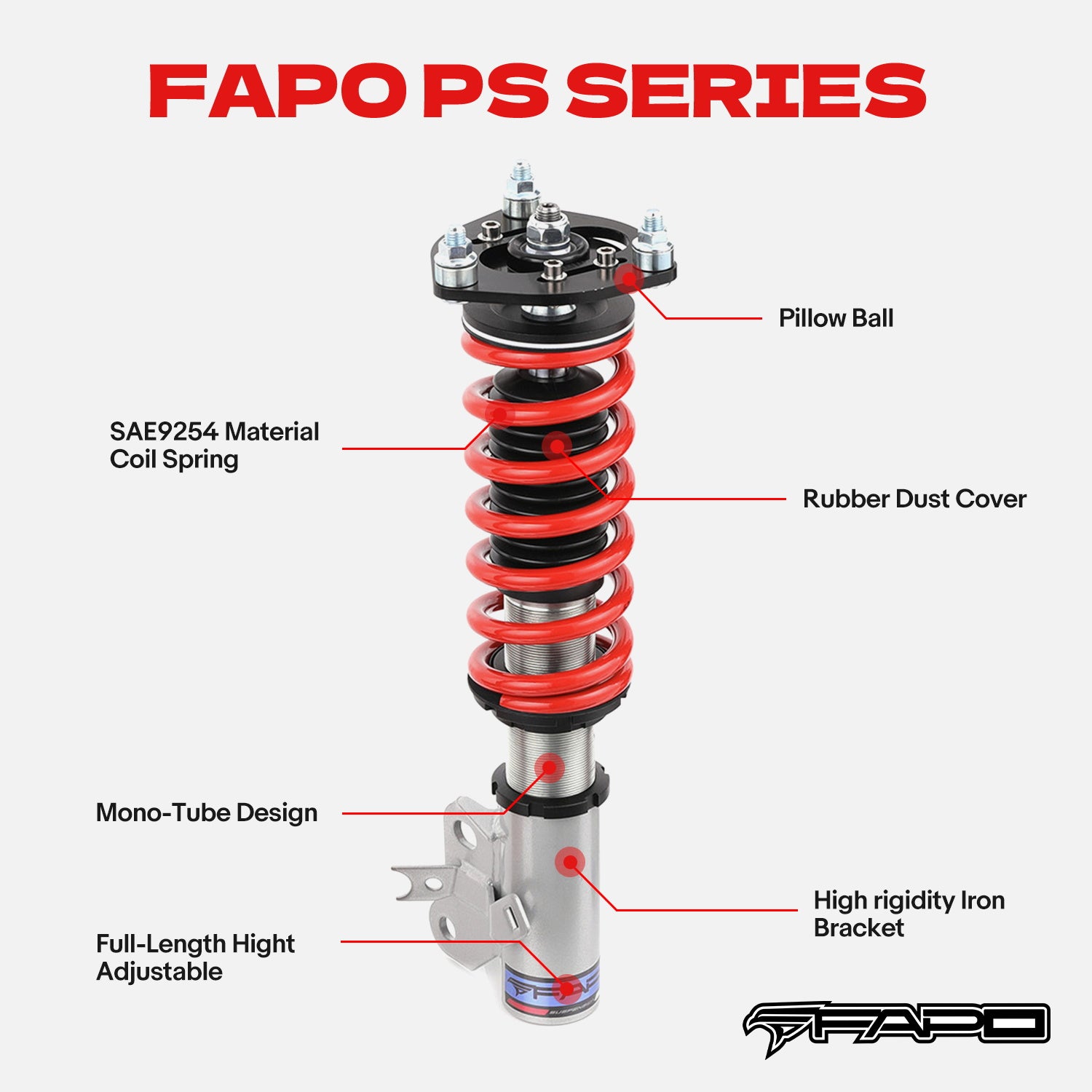Coilover for Honda Civic 8th Gen 2006-2011 FD/FA Acura CSX PS002010