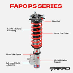 Coilover for Honda Civic 8th Gen 2006-2011 FD/FA Acura CSX PS002010