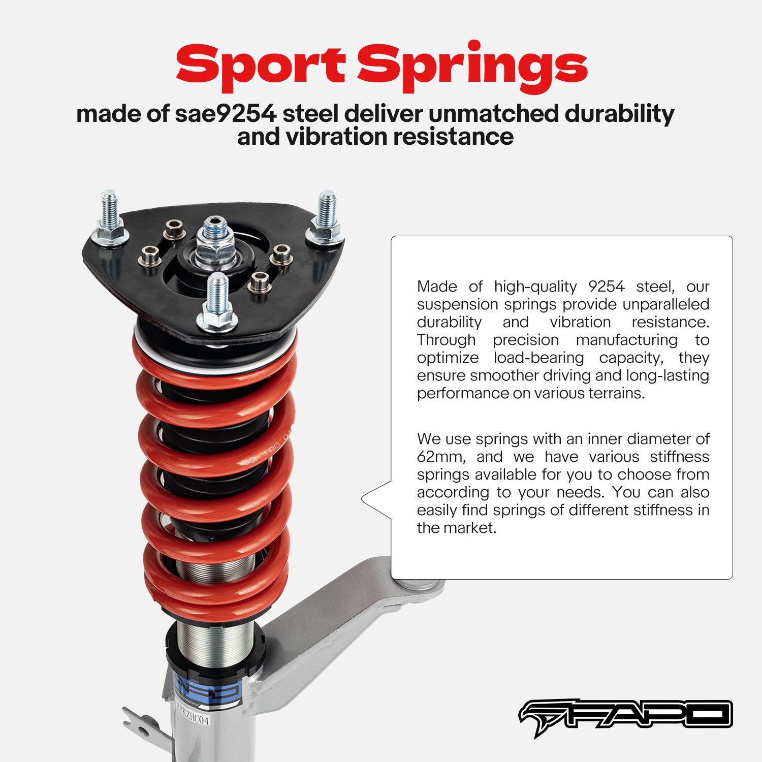 Coilover for Honda Civic & SI 2001 2002 2003 2004 2005 EM2 EP3 PS002110