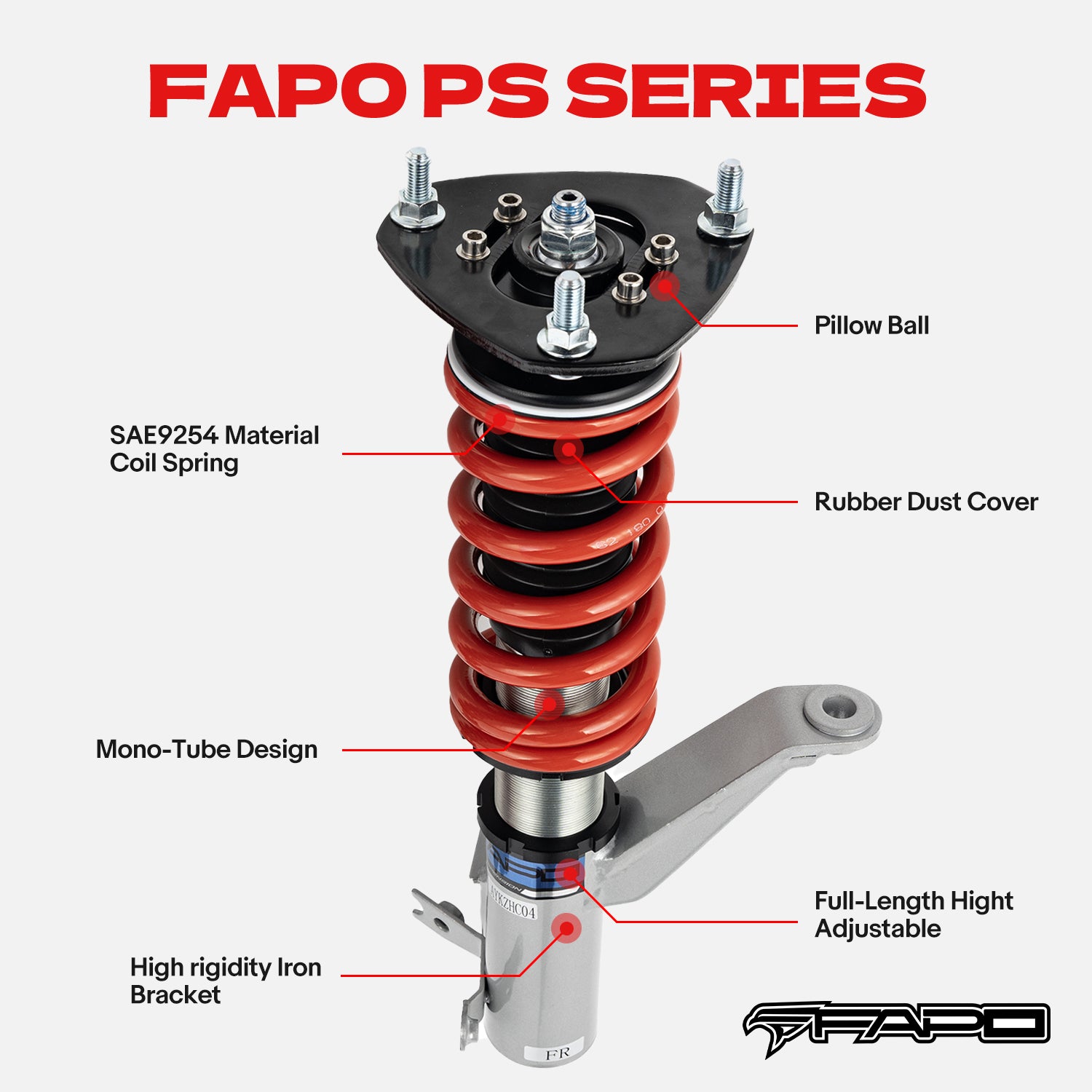 Coilover for Honda Civic & SI 2001 2002 2003 2004 2005 EM2 EP3 PS002110