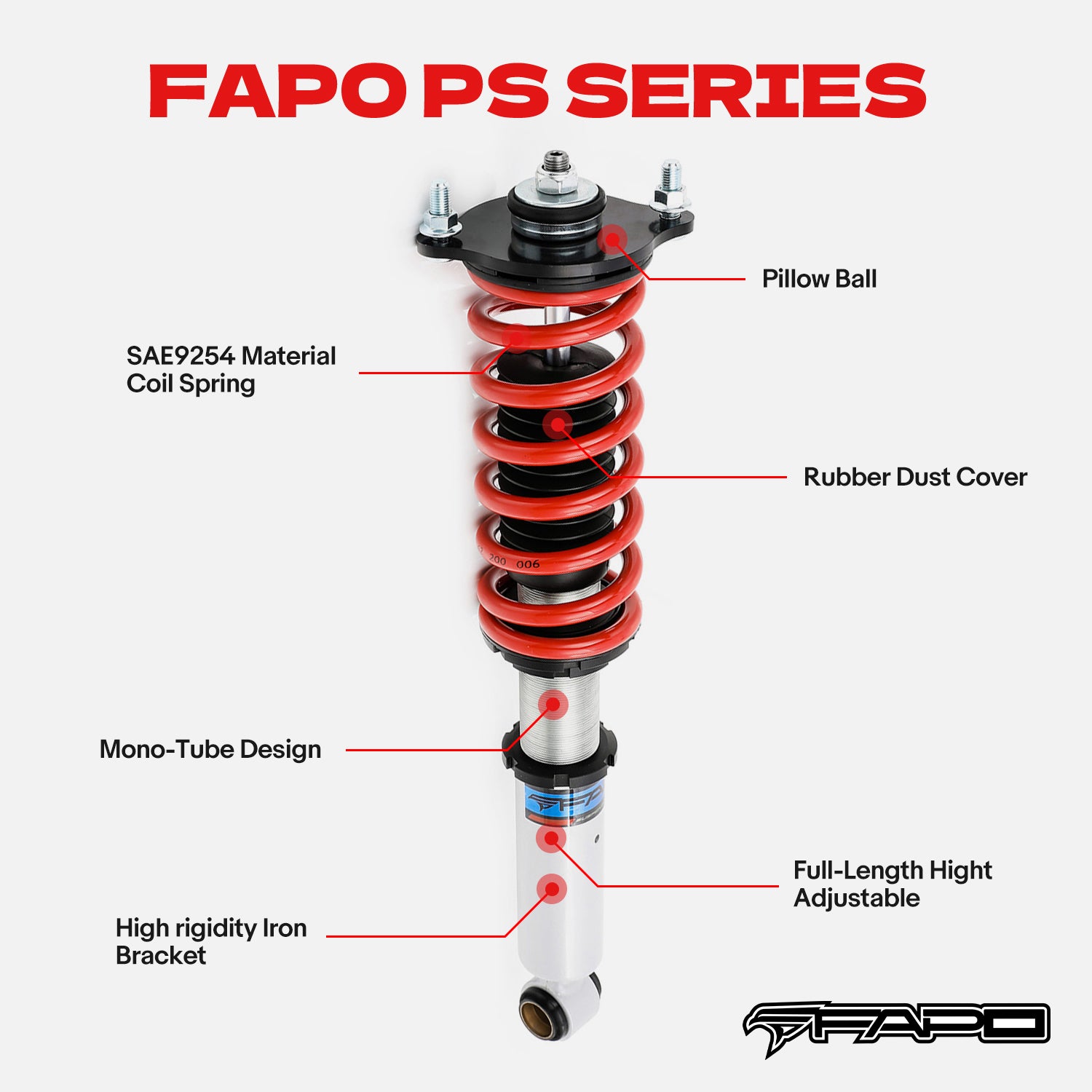 Coilovers for Mitsubishi Eclipse 1995-1999 PS003110