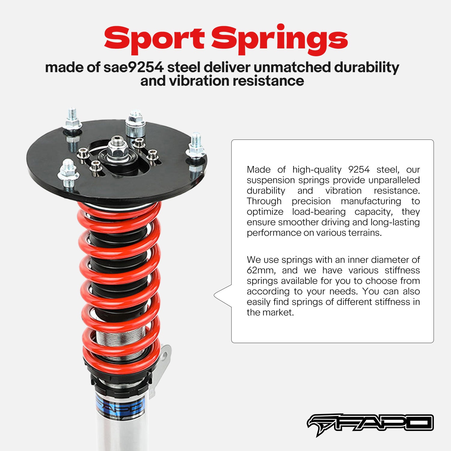 Coilover for BMW 3 Series 2011-2019 / BMW 2 Series 2014-2021/BMW 4 Series 2013-2020 PS006510