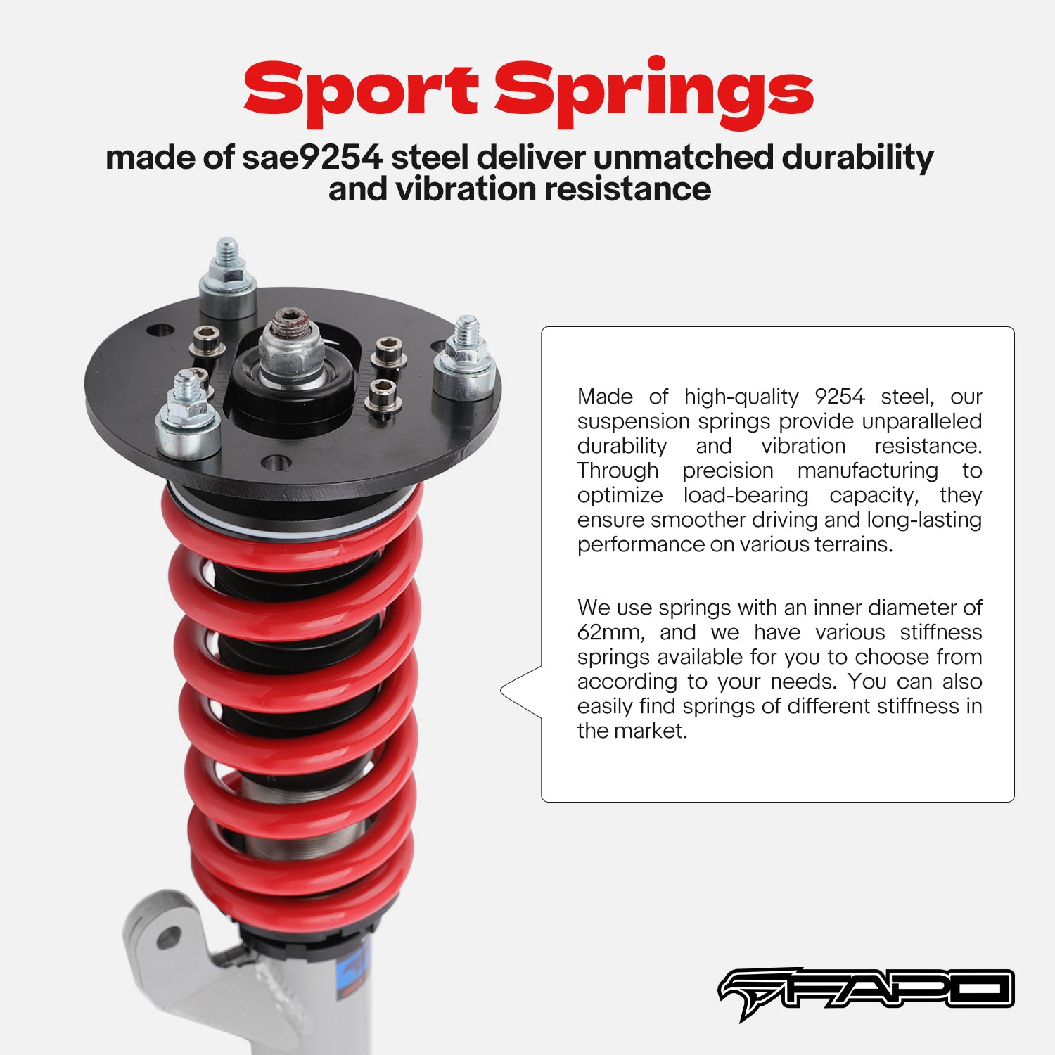 Coilover for BMW 1 Series 1st Gen E81/E82/E87/E88 2004-2014 PS006910