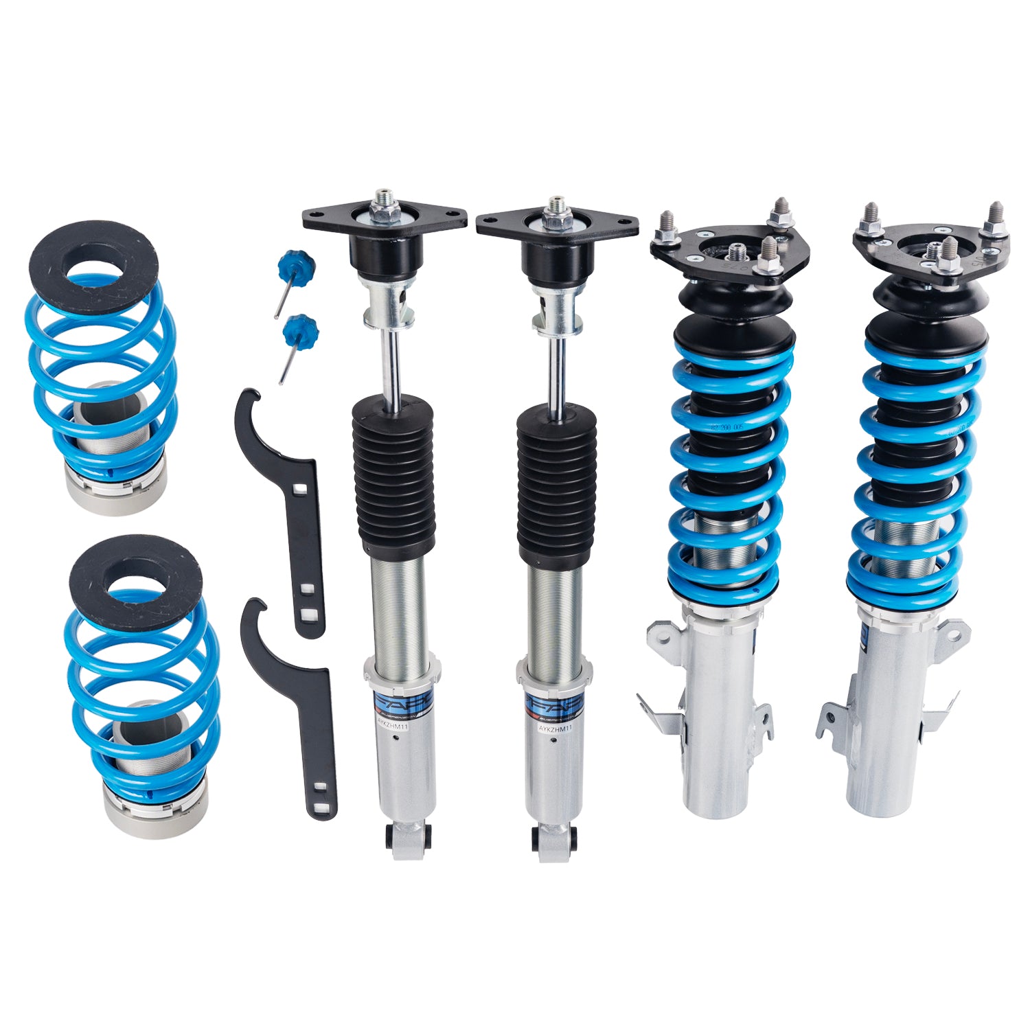 16-Level Damping Coilover For Ford Fiesta 6th Gen B299 2008-2019 PS007520