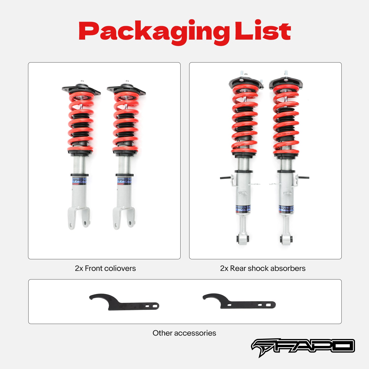 Coilover for Nissan 370Z Z34 2012-2016 PS008410