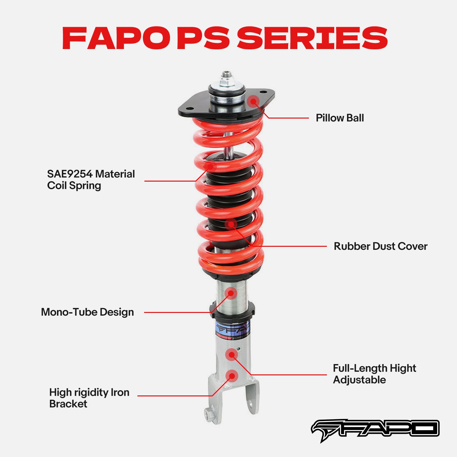 Coilover for Nissan 370Z Z34 2012-2016 PS008410