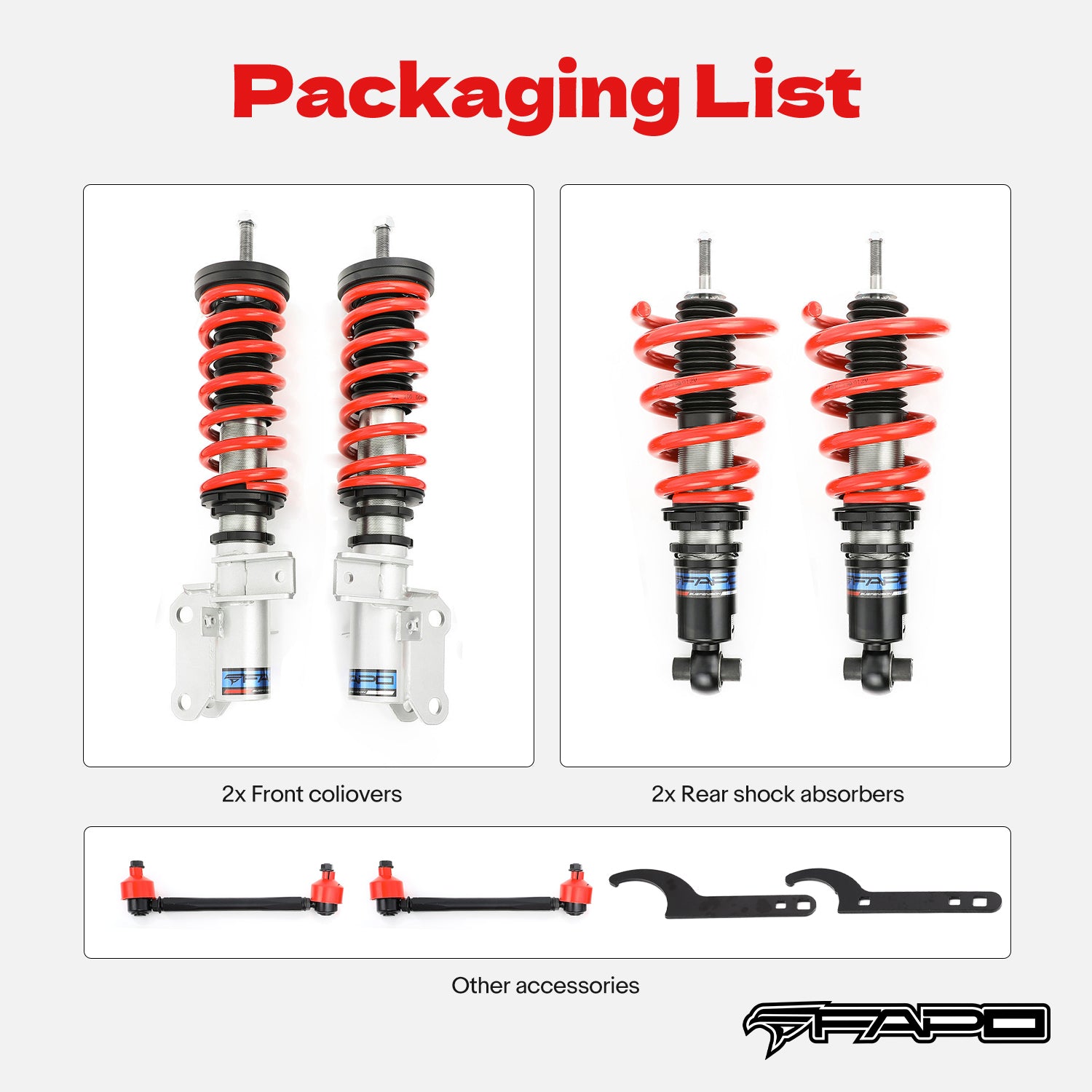 Coilover for Chevrolet Camaro 5th Gen 2010-2015 PS009510