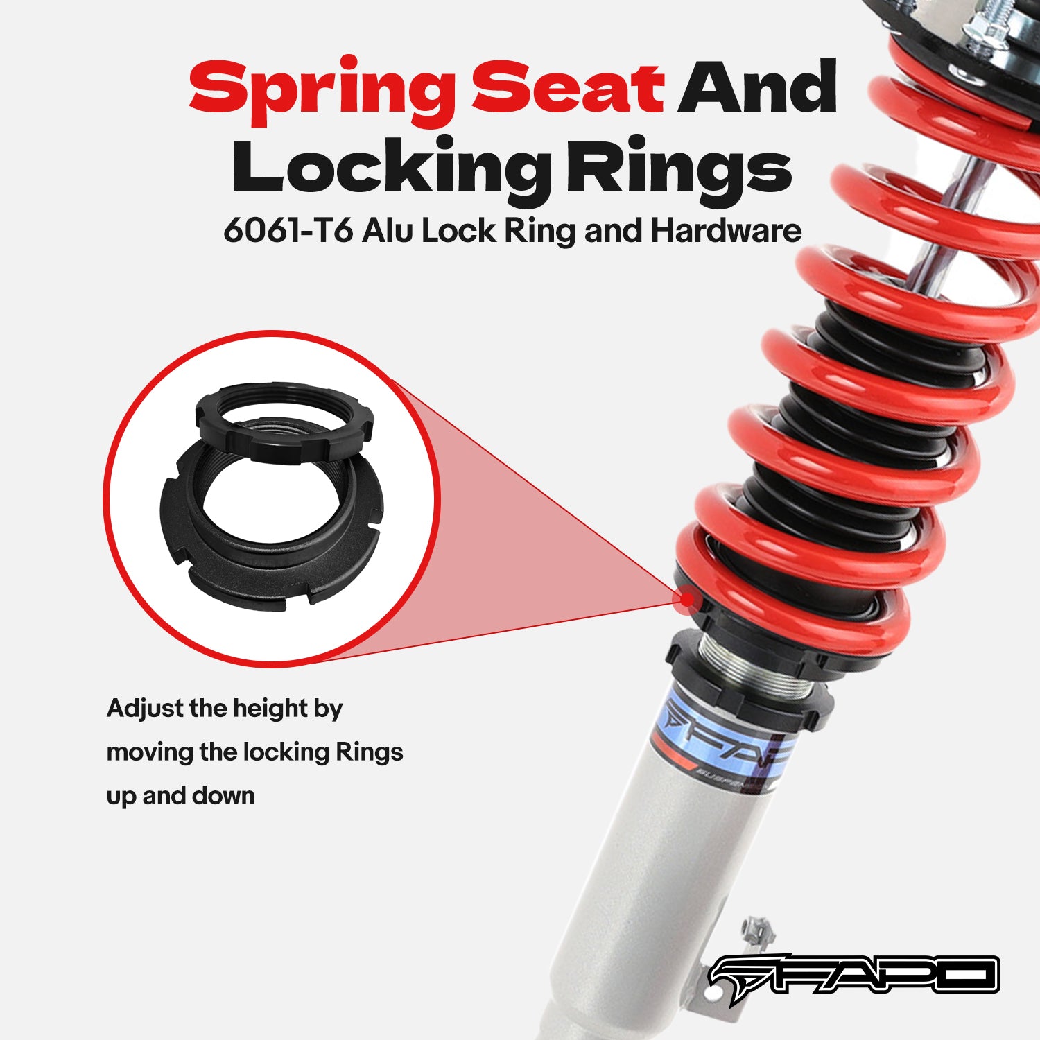 Coilover for Honda Accord 2008-2012 Acura TSX 2009-2014 Shock Absorber PS012410