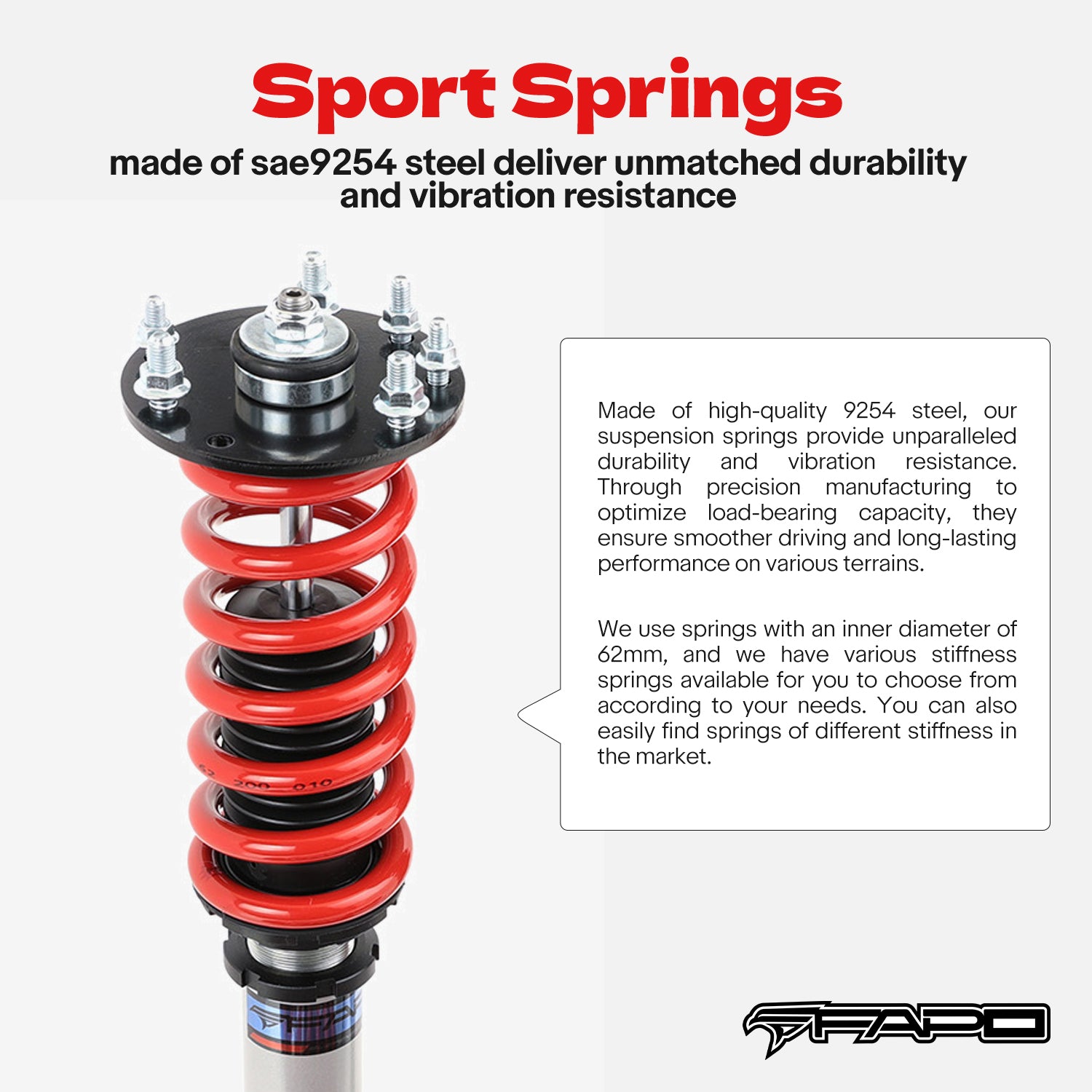 Coilover for Honda Accord 2008-2012 Acura TSX 2009-2014 Shock Absorber PS012410