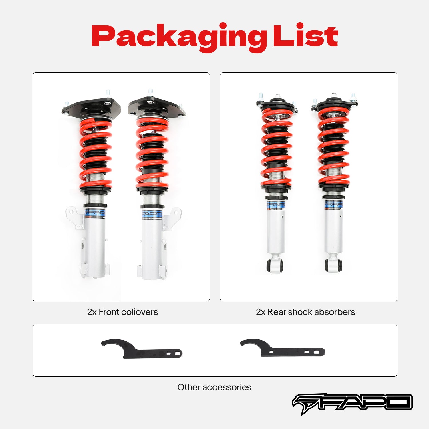 Coilover for Mitsubishi Eclipse 2000-2005 PS013810