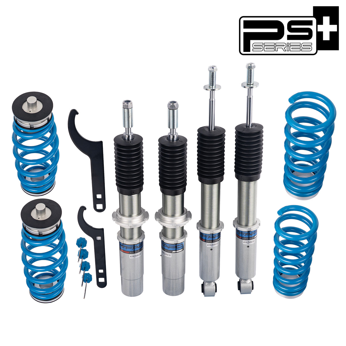 16-Level Damping Coilover For Audi A4 4th Gen FWD B8/8K 2008-2016 PS014320