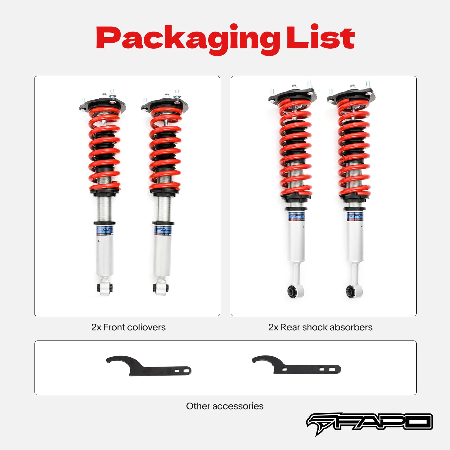 Coilover for Lexus LS430 UCF30 XF30 2001-2006 PS015810
