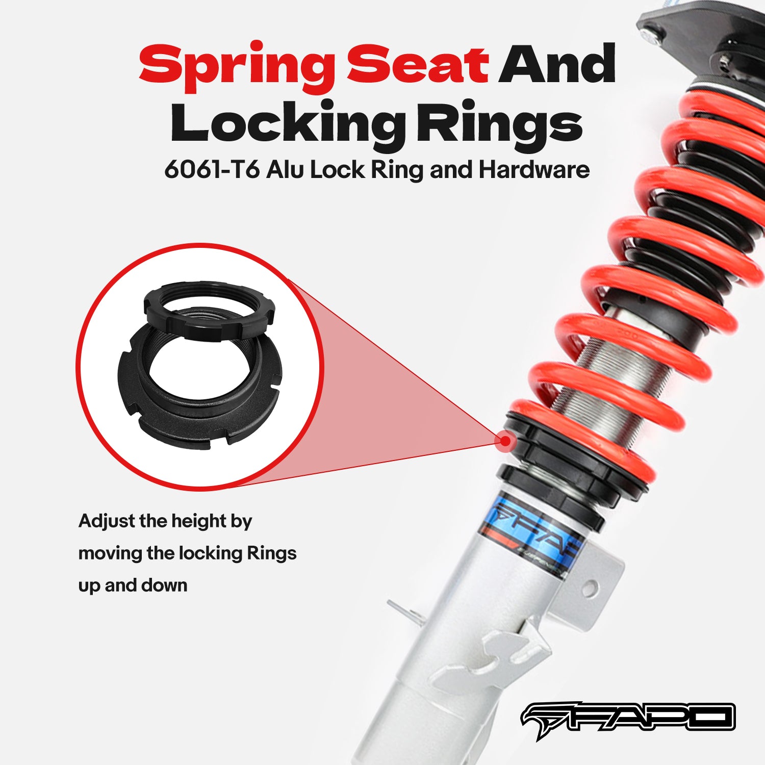 Coilover for Mini Cooper R50 Cooper R53 2002-2008 Adj Height PS016510