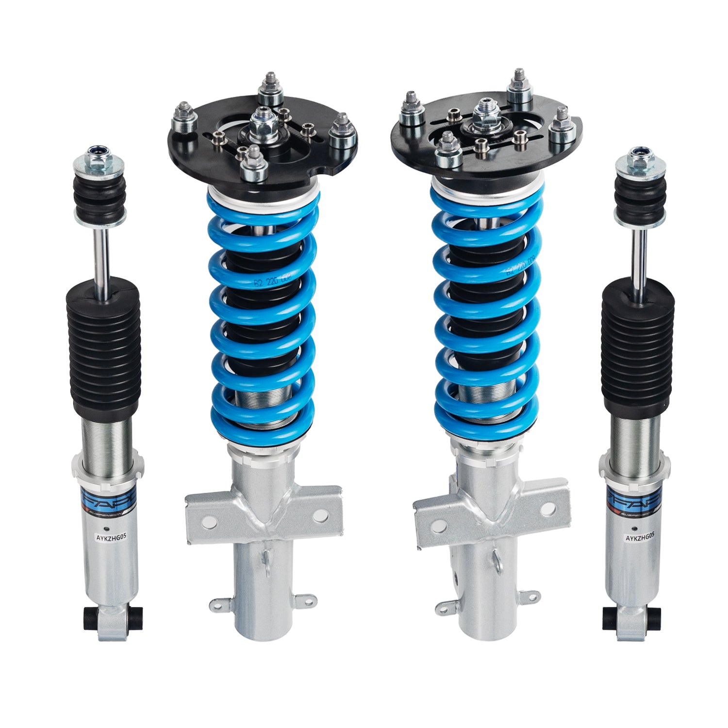 16-Level Damping Coilover For Ford Mustang 5th Gen S197 2005–2014 PS017320