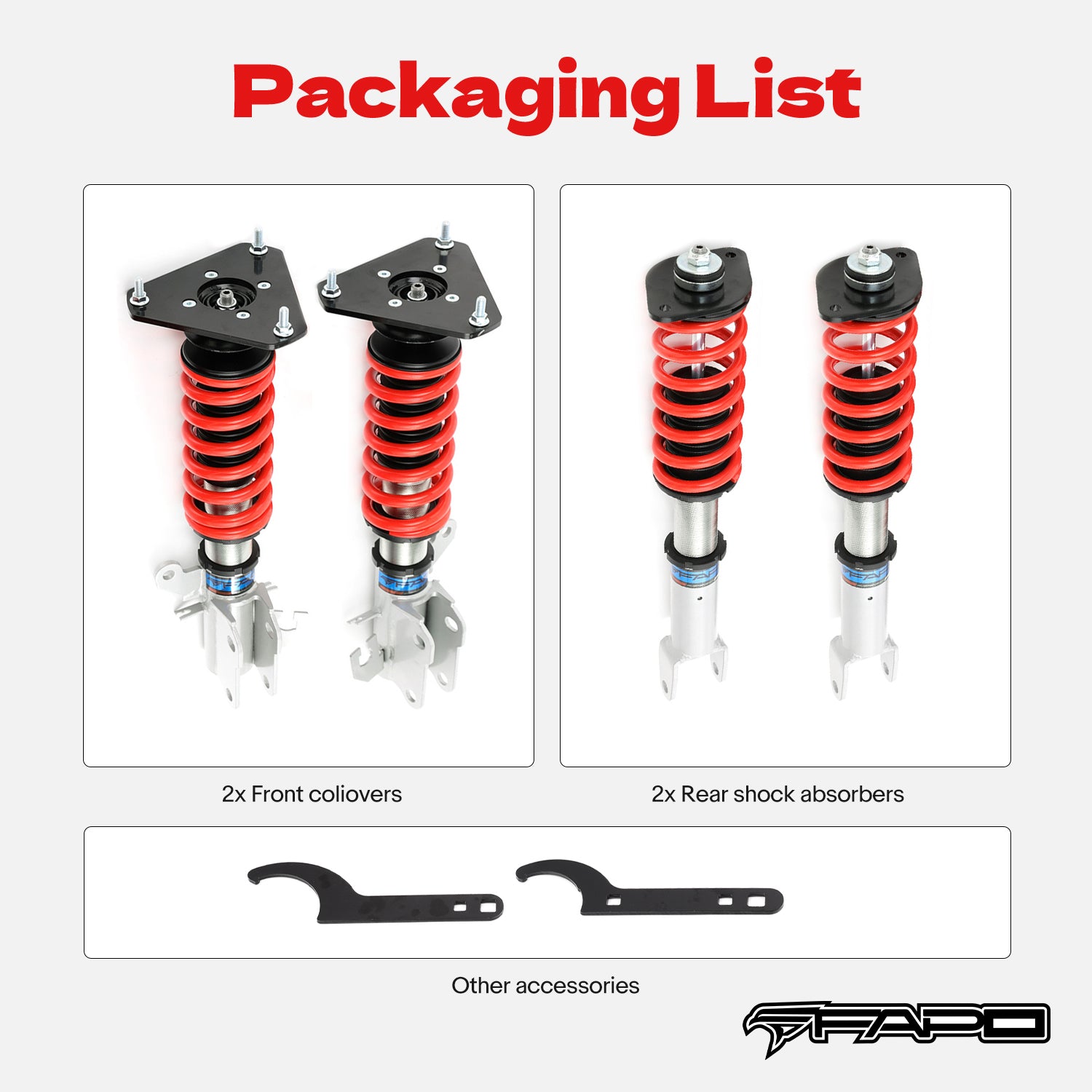Coilover for Nissan Maxima A35 A36 2009-2020 PS021110