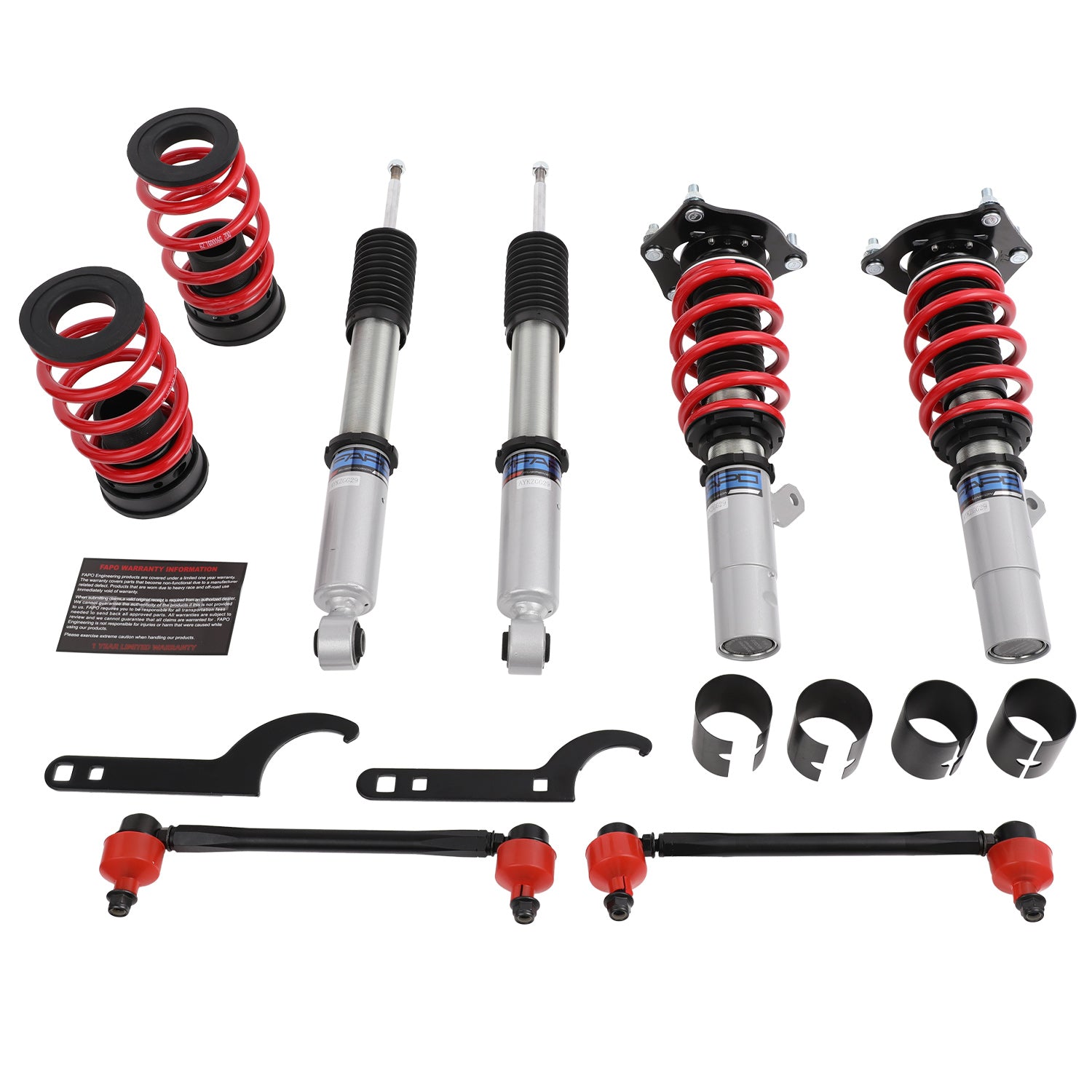 PS022740 PS Coilover for Honda Civic 11th Gen Sedan non-SI FE 22-25