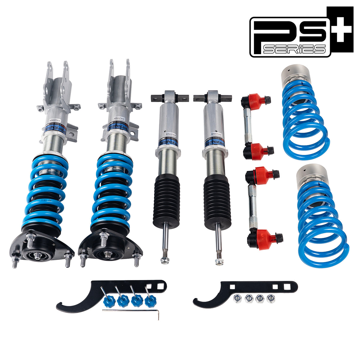 16-Level Damping Coilover For Ford Mustang 6th Gen 2.3T (Without Electronic Dampening) S550 2015-2023 PS027420