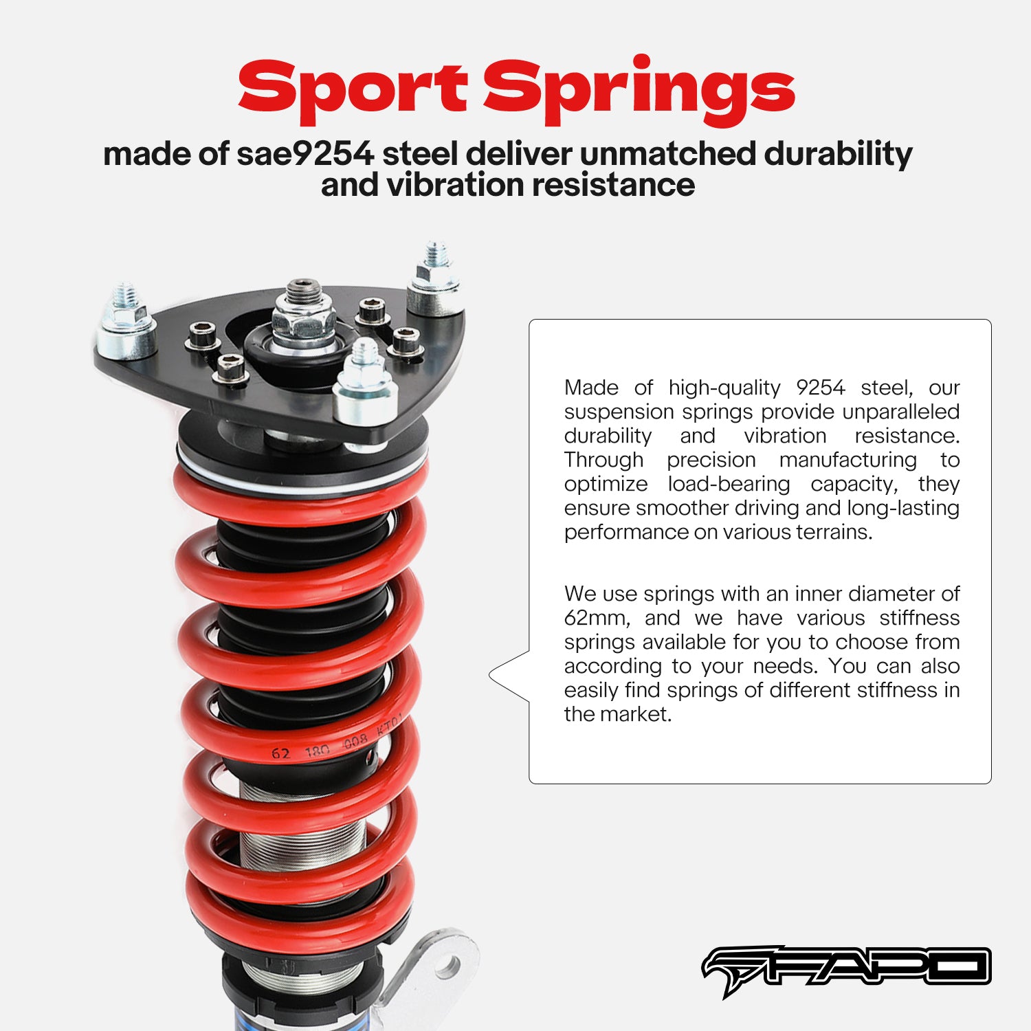 Coilover for Mazda 3 2nd Gen BL 2008-2013 & speed3 2nd Gen BL 2010-2013 PS027810