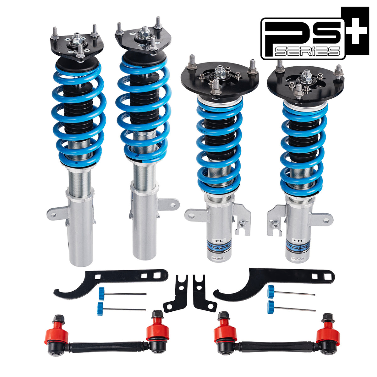 16-Level Damping Coilover For Toyota Camry 6th Gen XV40/ACV40 2007-2011 PS035820