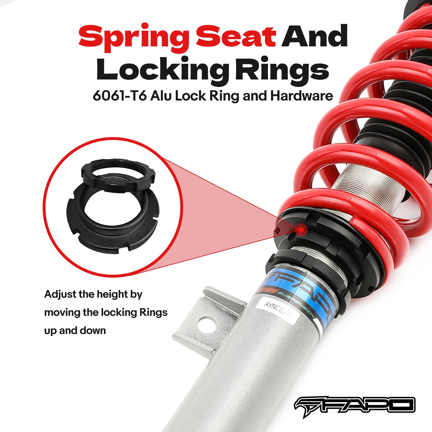 Coilover for Tesla Model 3 2WD 2017+ PS039910