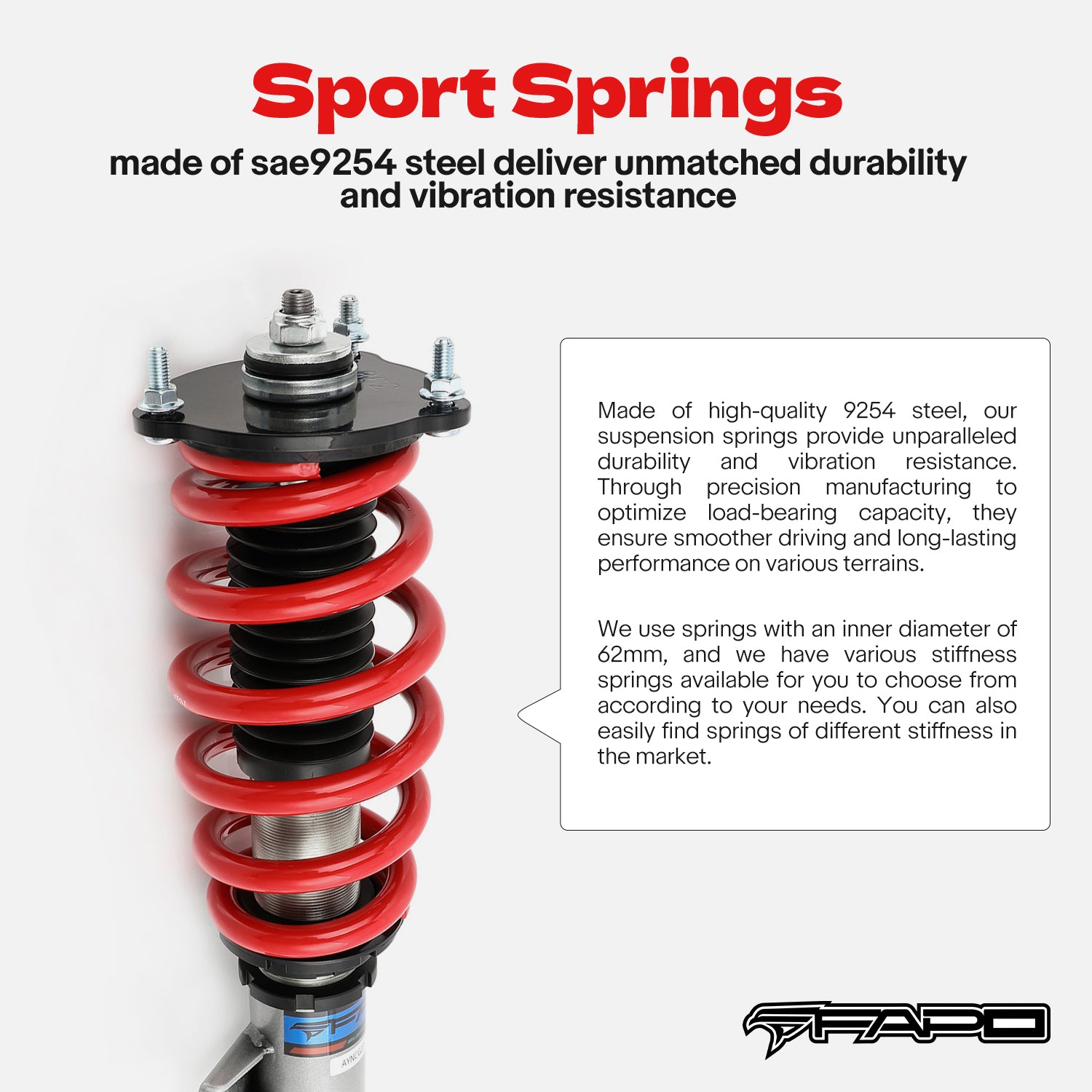 Coilover for Tesla Model 3 2WD 2017+ PS039910