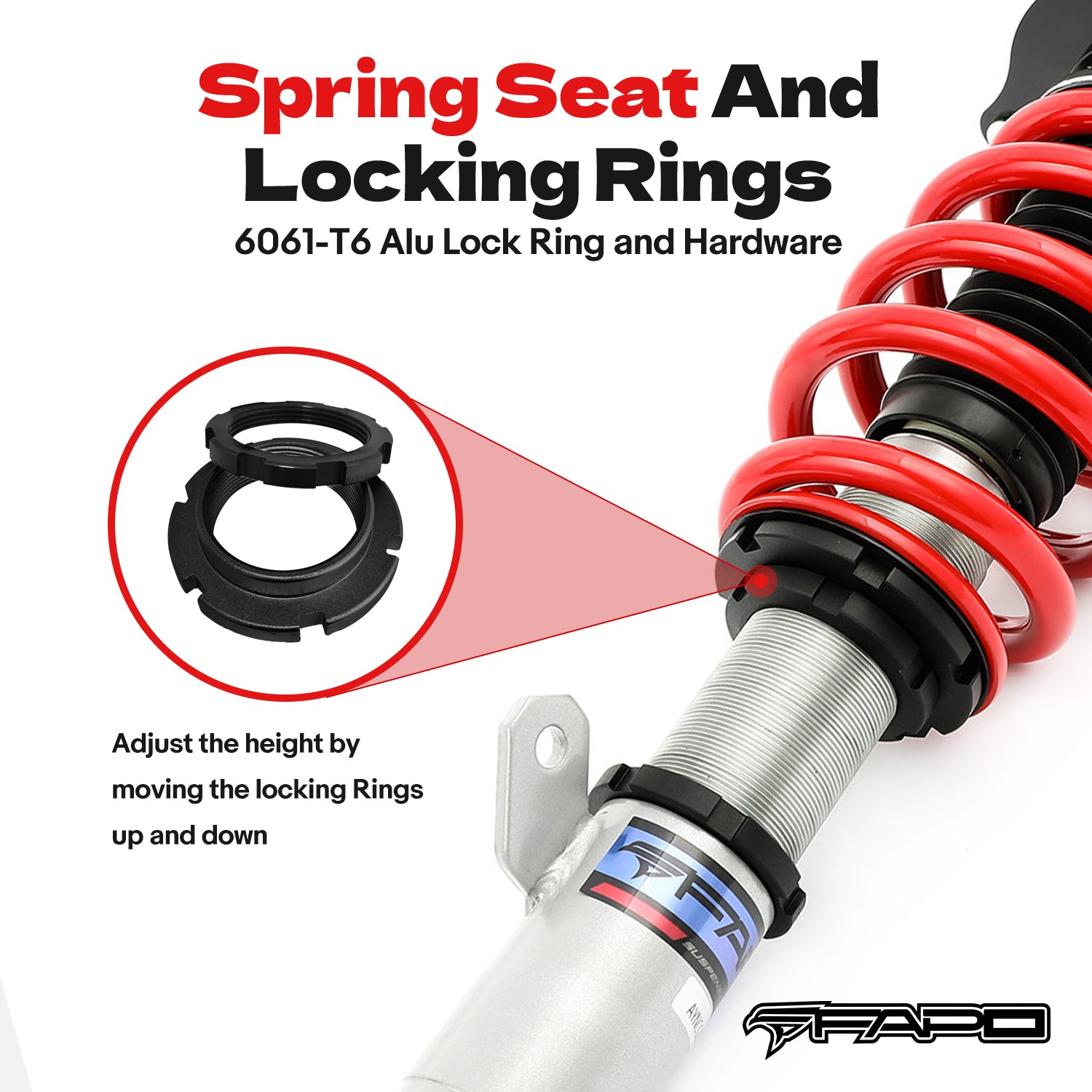 Coilover for Honda Accord CV1/CV2/CV3 2018-2022 & Inspire 7th Gen CY 2023+ PS042510
