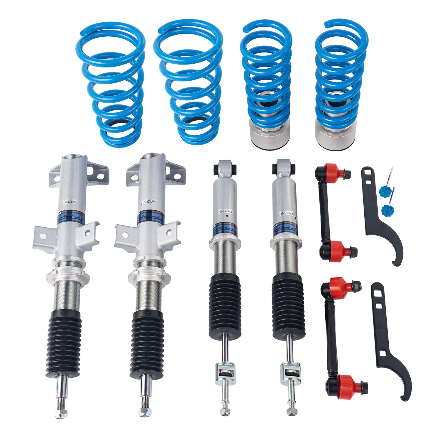 16-Level Damping Coilover For Mercedes-Benz C-Class 3rd Gen RWD W204/S204 2007-2014 PS056420