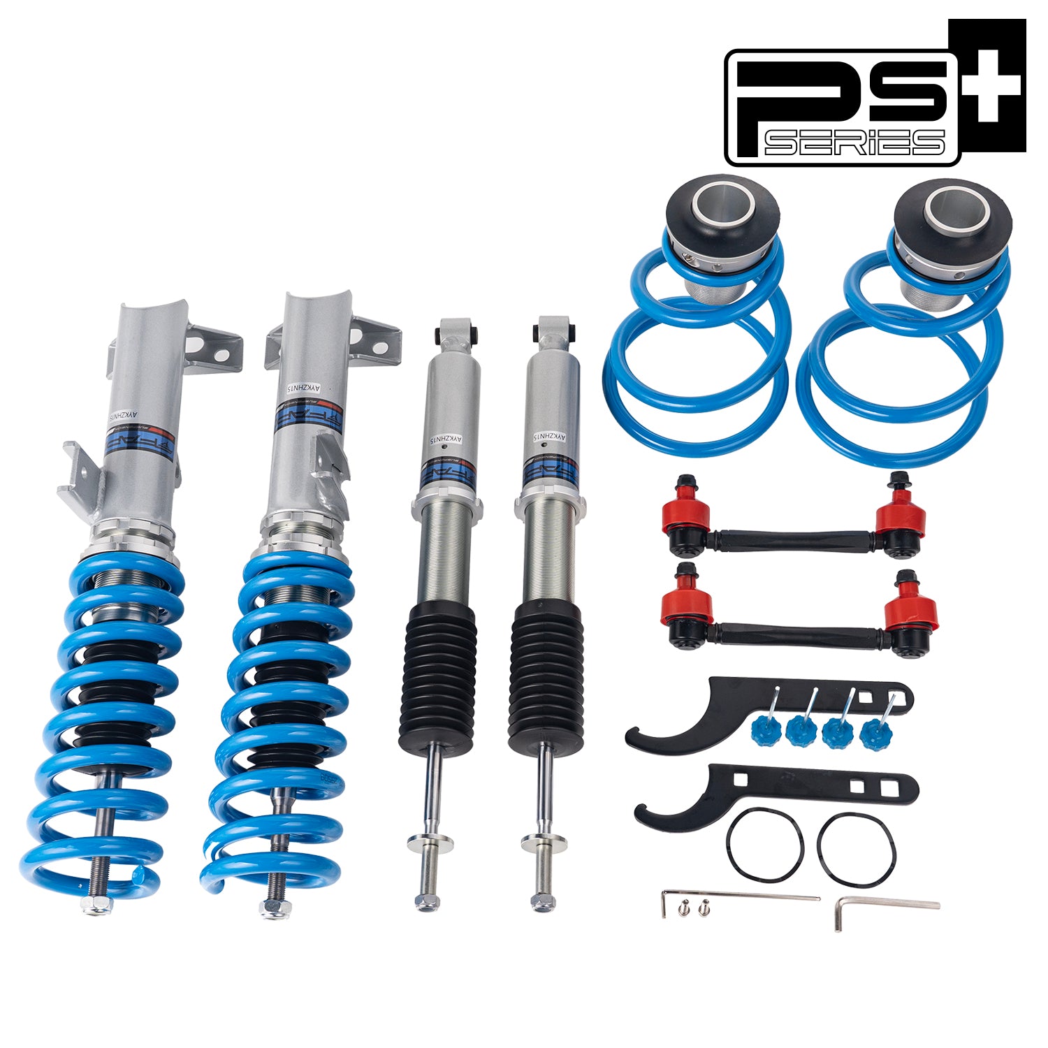 16-Level Damping Coilover For Mercedes-Benz C-Class 2nd Gen RWD W203 2000-2007 PS056620