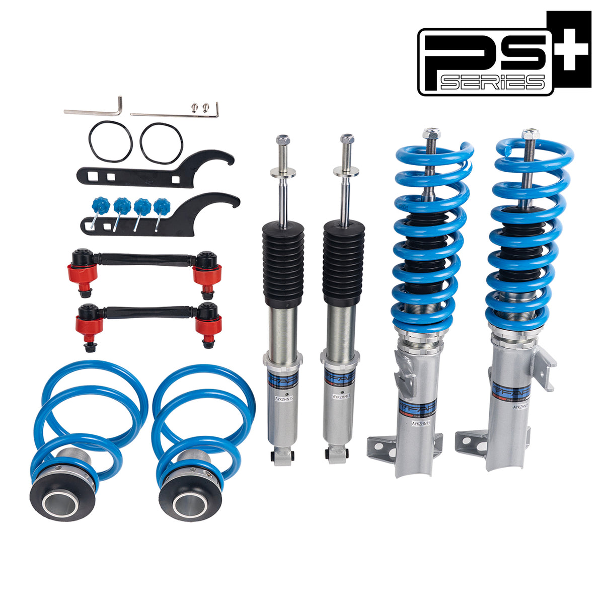 16-Level Damping Coilover For Mercedes-Benz C-Class 2nd Gen RWD W203 2000-2007 PS056620