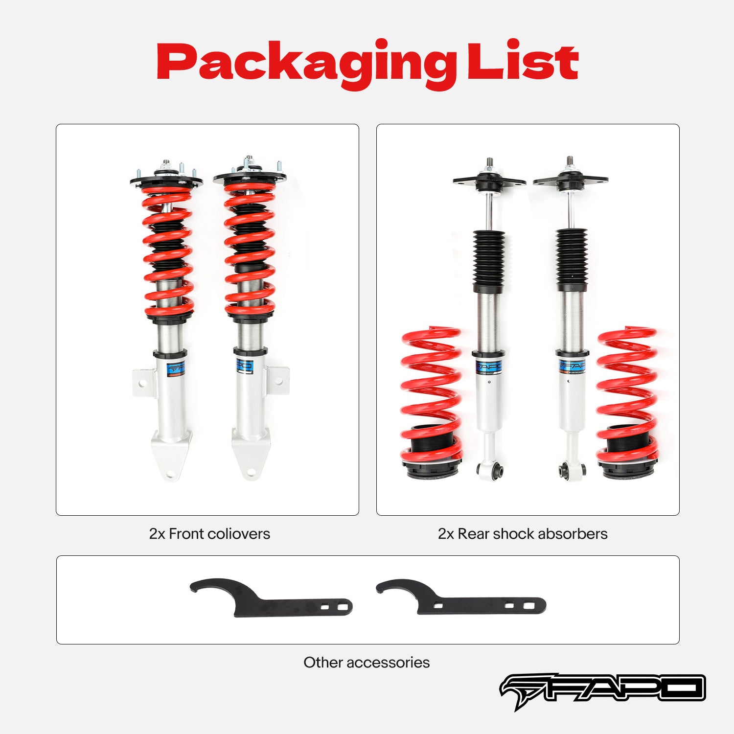Coilover for Dodge Charger 2006-2010 SRT-8 PS069210