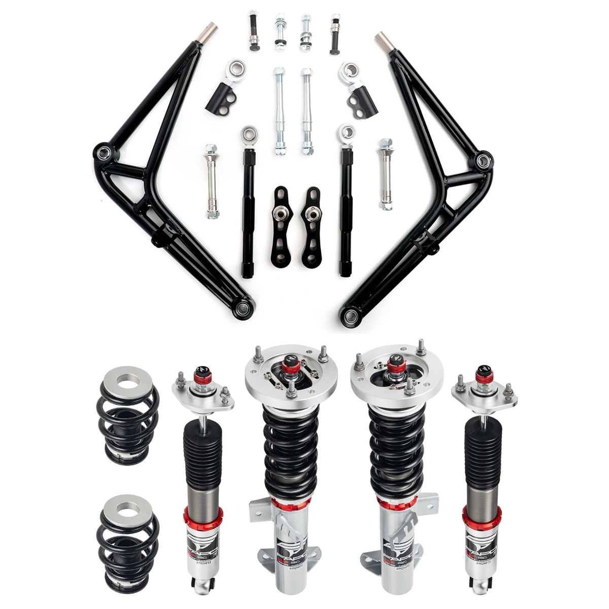 32 level damping coilover & Angle kit Bundle for BMW E36 1990-2000 PZ006210+PF006030