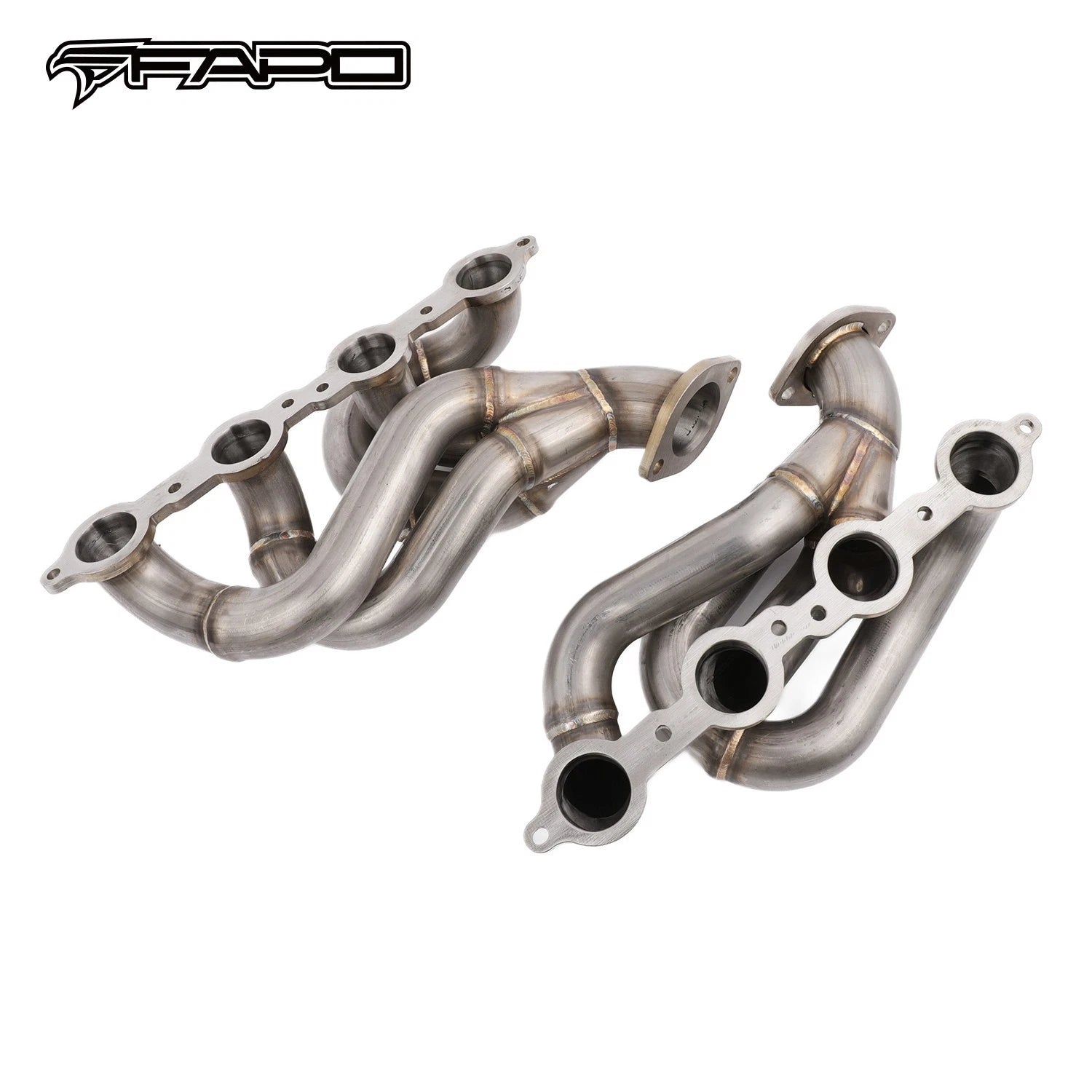 FAPO Shorty Headers for 2010-2015 Chevy Camaro SS 6.2L LS3 L99 V8 376 1-7/8 in
