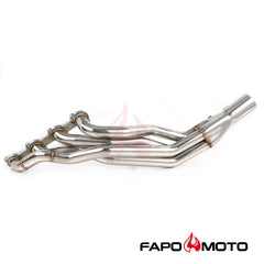 FAPO Long Tube Headers Manifolds for 03-06 Mercedes AMG E55 CLS55 M113 X-Pipe FE635110