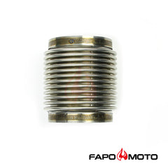Universal 3  ID 304 STAINLESS EXHAUST FLEX BELLOWS 4  LONG For 3  Pipe ,ULTRA STRONG FE903010
