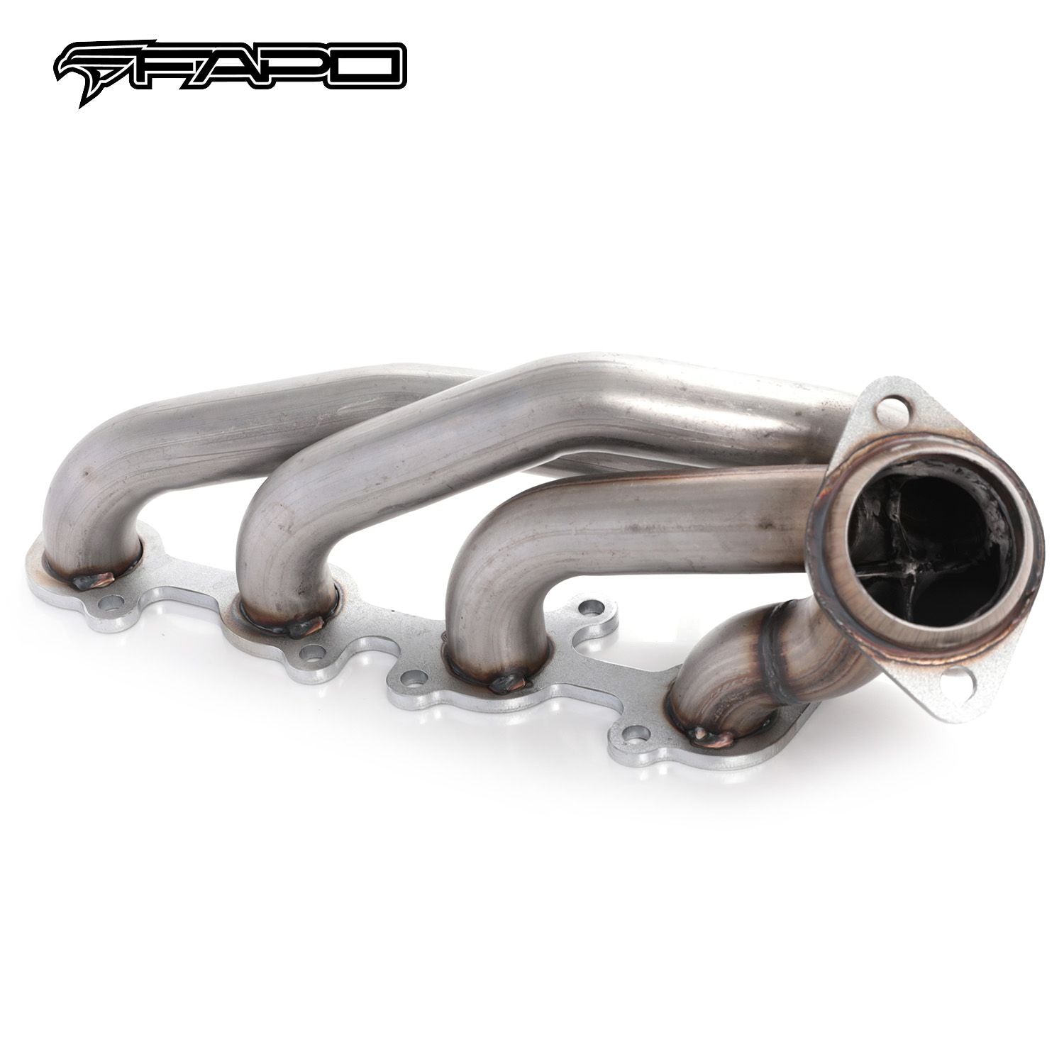 FAPO Shorty Headers for Ford F-150 11-14 5.0L V8 1-5/8  EXHAUST MANIFOLD 409SS