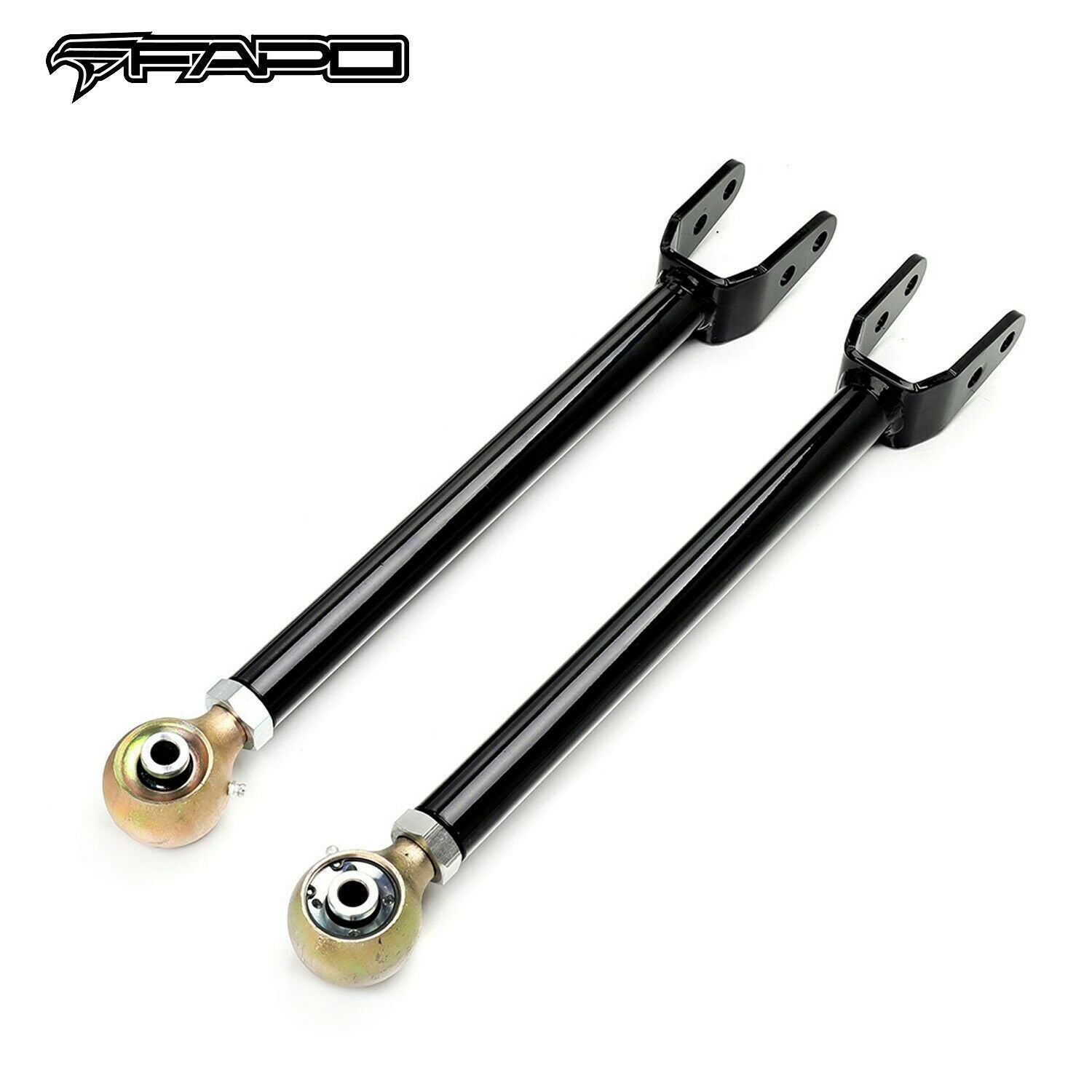Front Adjustable Control Arms For Jeep Wrangler 07-18 JK 0-6 in Lift Kit 4 Pcs FZ060110+FZ060130