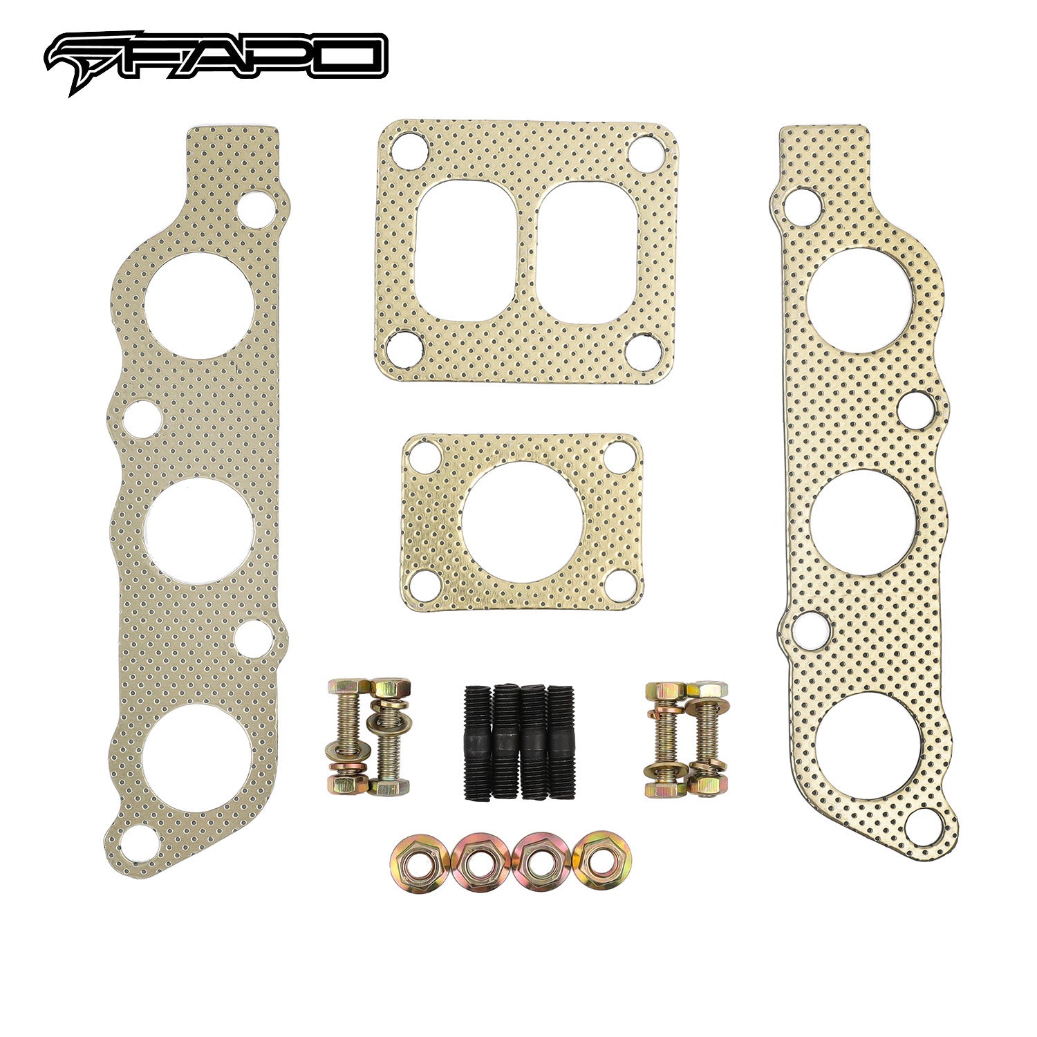FAPO Single Turbo Manifold for Toyota Supra JZA80 Mk4 Lexus GS300 SC300 IS300 2JZGE T4
