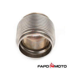 2.5 ID T304 SS EXHAUST FLEX BELLOWS 2.55 Long Flex Joint Pipe ULTRA STRONG FE902510