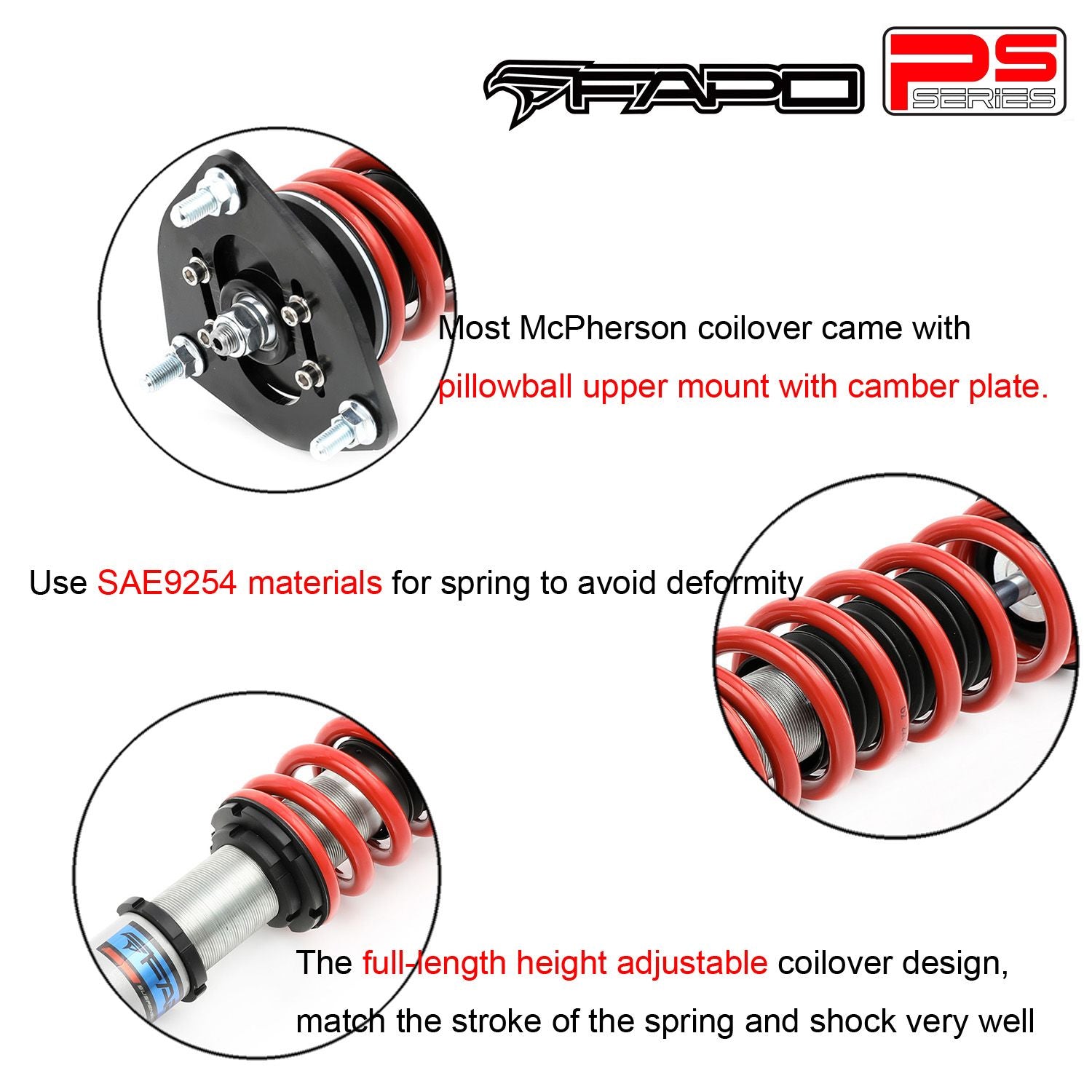 Coilover for Toyota Corolla 1988-2002 PS005510