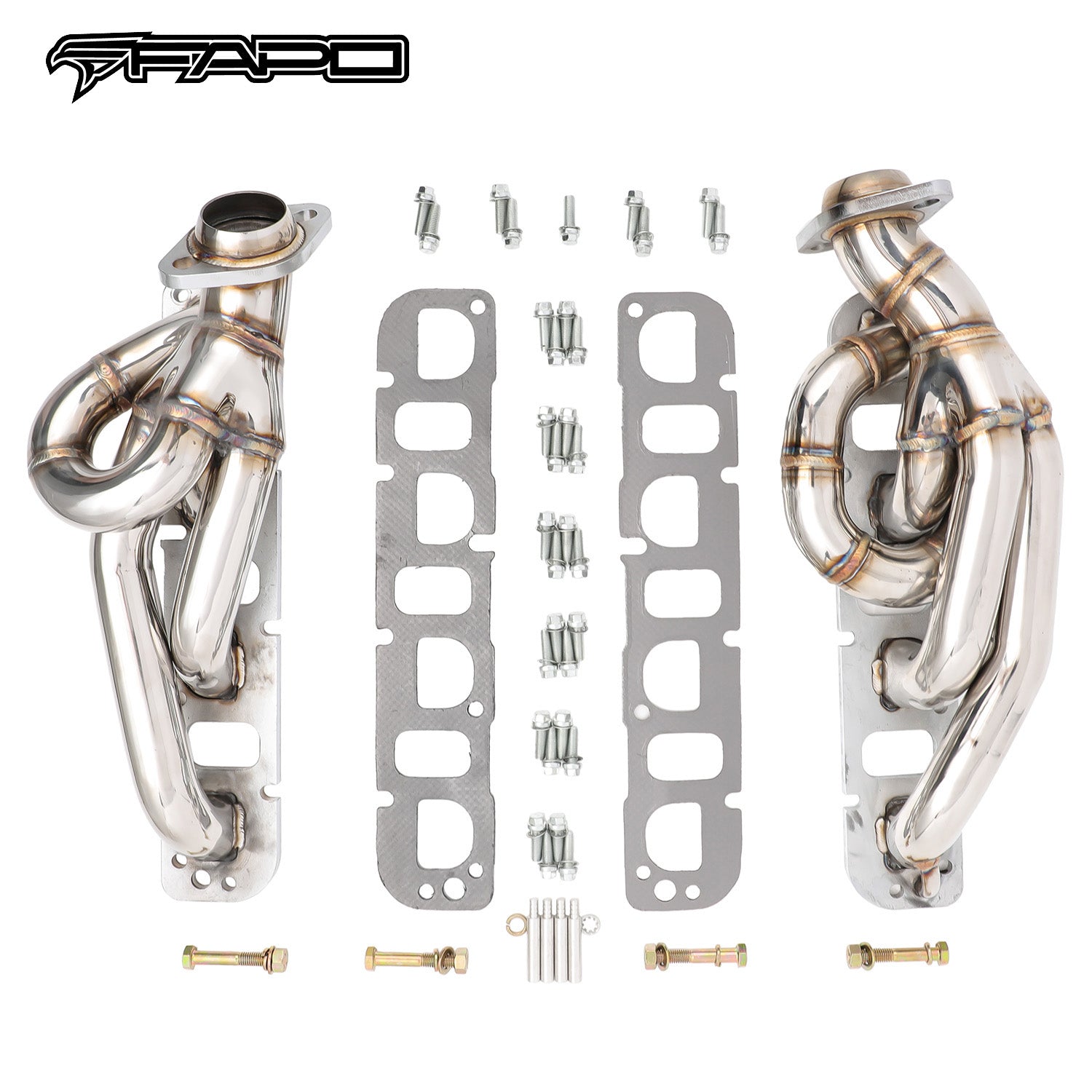 FAPO Shorty Headers for 2003-2008 Dodge Ram 1500 2500 3500 Hemi V8 5.7L 345
